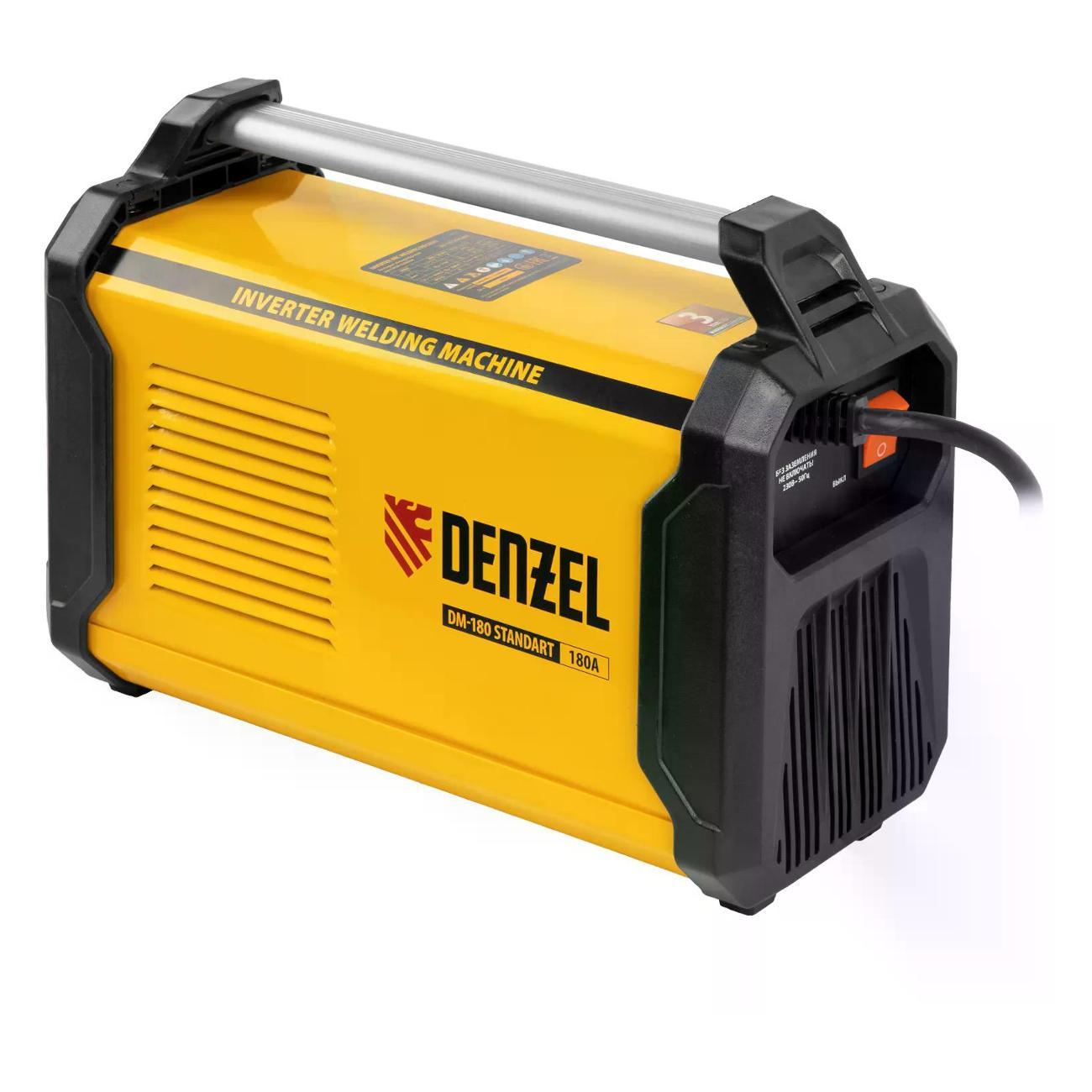 Изображение товара Аппарат аргонодуговой сварки DENZEL DM-180 Standart