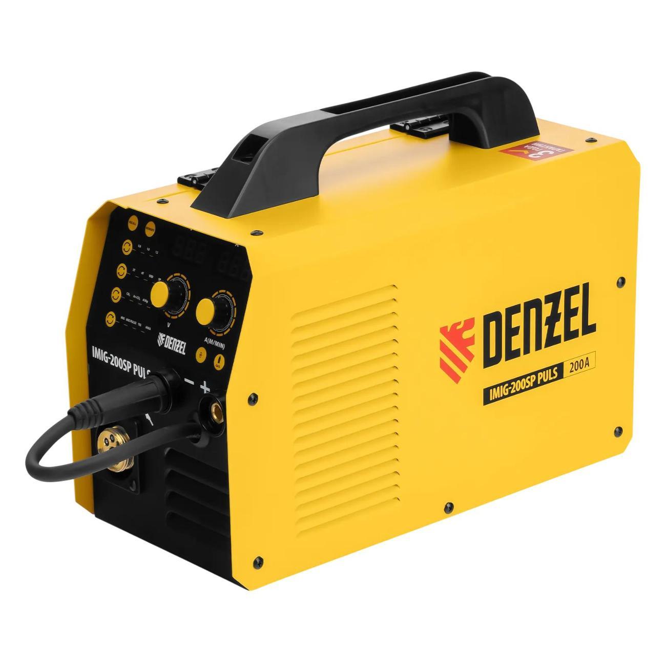 Изображение товара Сварочный аппарат, инвертор DENZEL IMIG-200SP Pulse