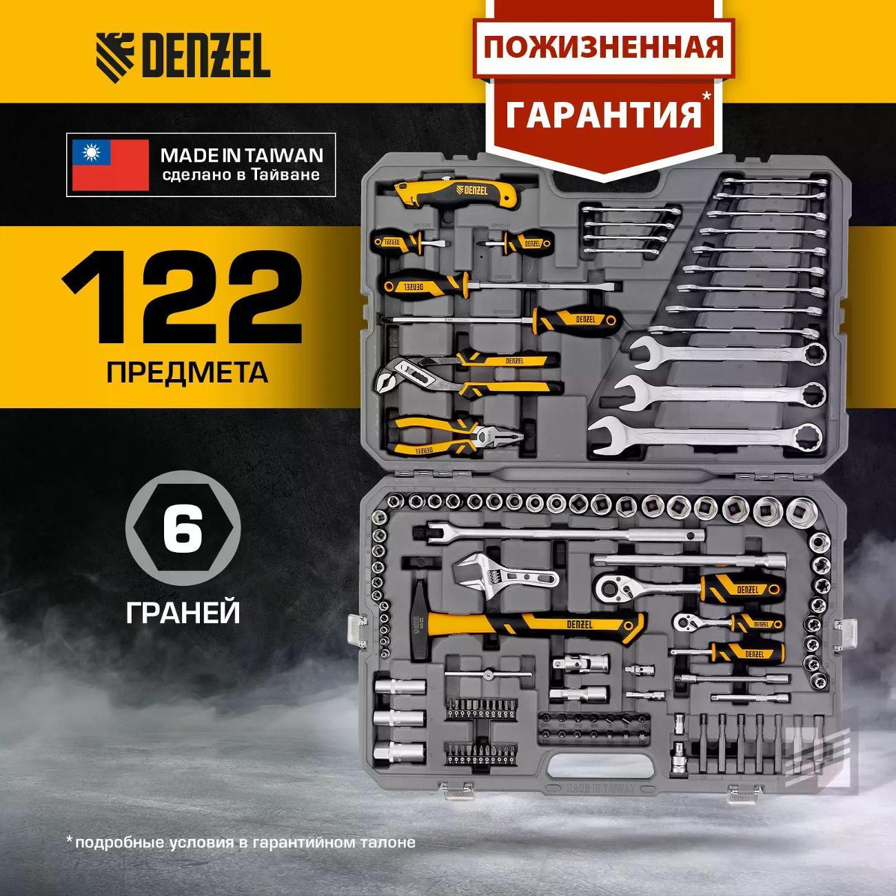 Изображение товара Набор ручного инструмента DENZEL 15804