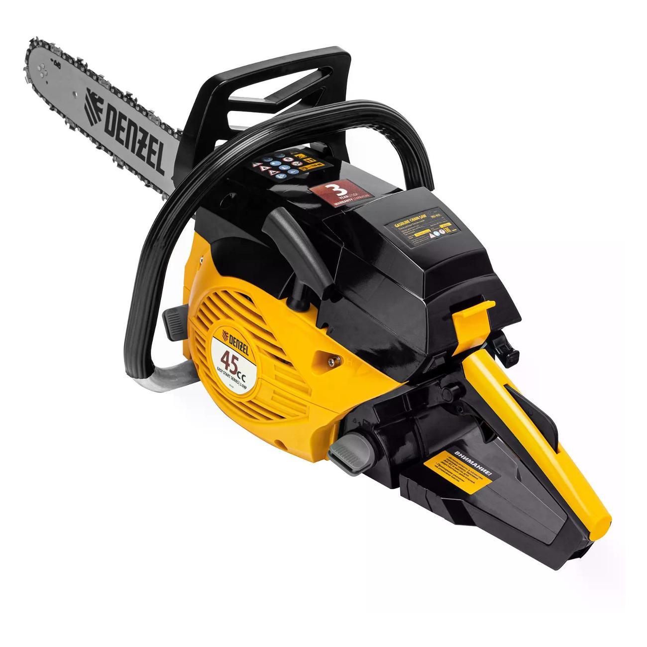 Изображение товара Пила цепная бензиновая DENZEL DGS-4516