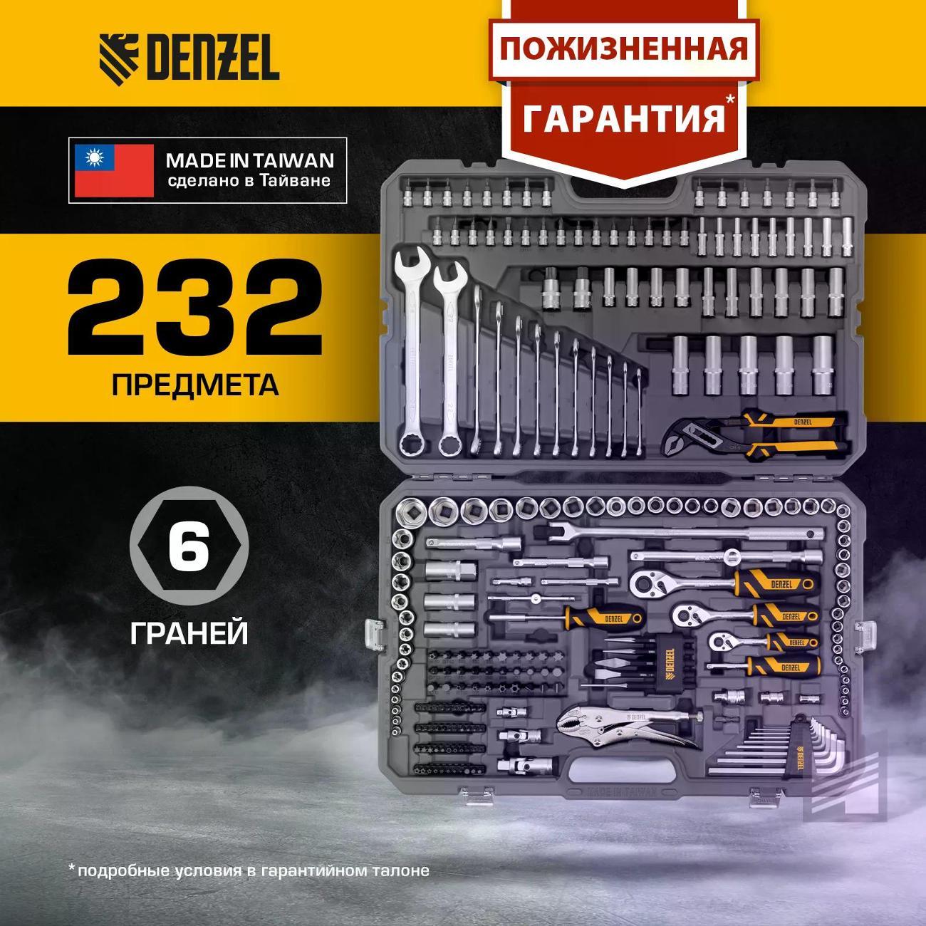 Изображение товара Набор ручного инструмента DENZEL 15808