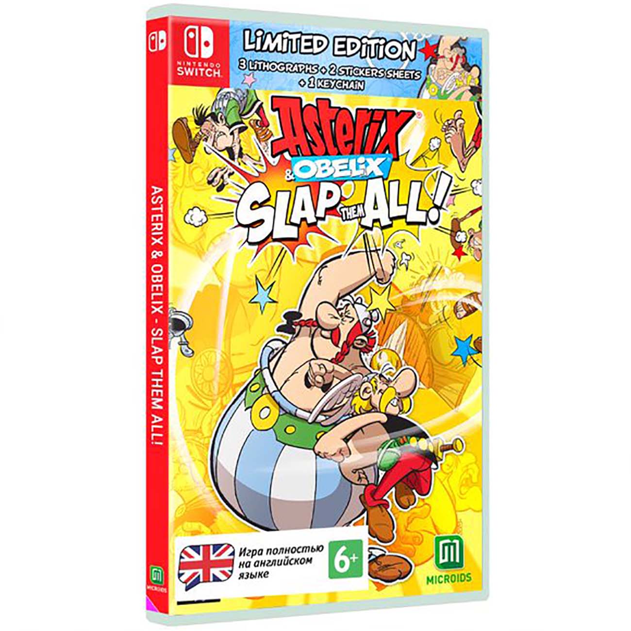 Купить Игра Microids Asterix&Obelix: Slap Them All.Лимитированное изд. в  каталоге интернет магазина М.Видео по выгодной цене с доставкой, отзывы,  фотографии - Москва