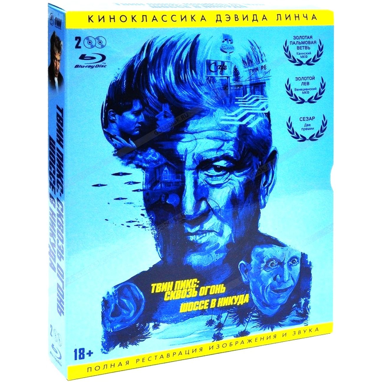 Купить Blu-ray диск ND Play Д.Линча: Твин Пикс: сквозь огонь/Шоссе в никуда  в каталоге интернет магазина М.Видео по выгодной цене с доставкой, отзывы,  фотографии - Москва