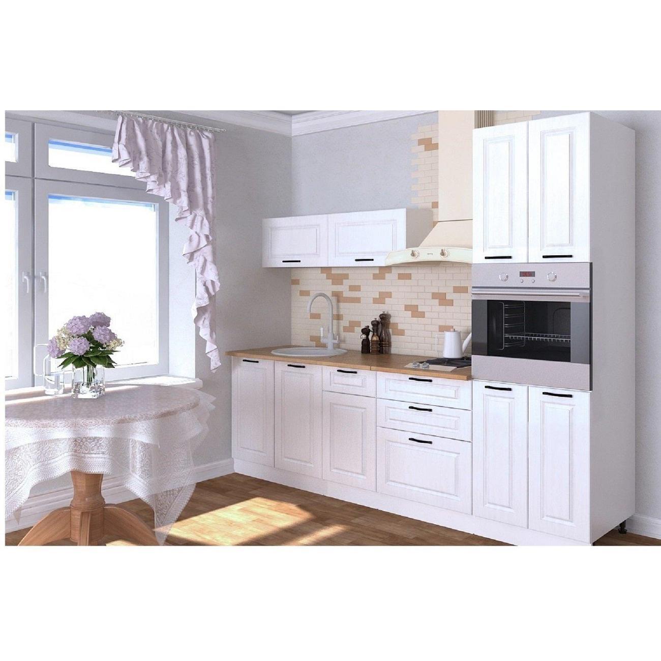 Изображение товара Кухня модульная Кухни РМ КГ Белый Вегас, 2400 мм