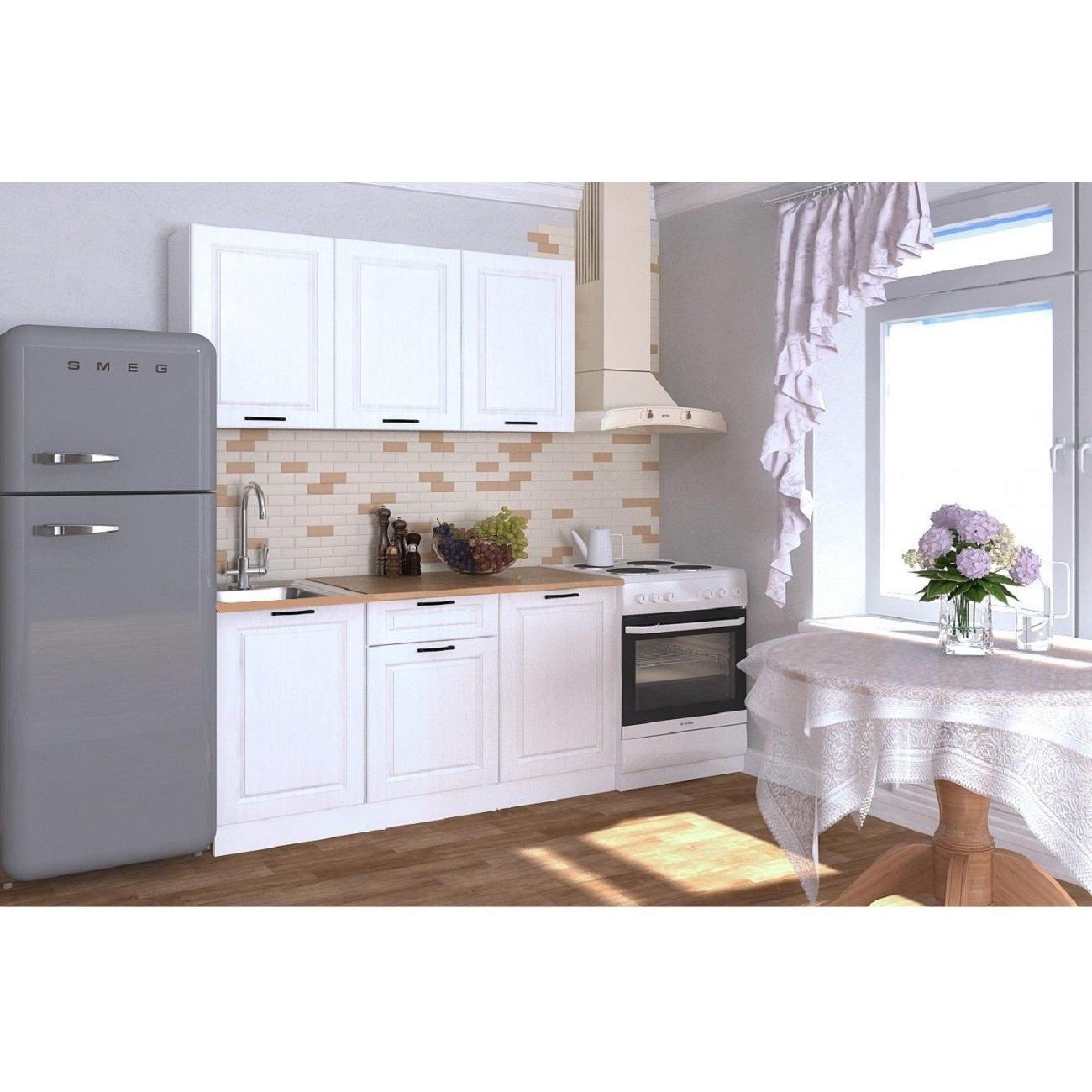 Изображение товара Кухня модульная Кухни РМ КГ Белый Вегас, 1500 мм