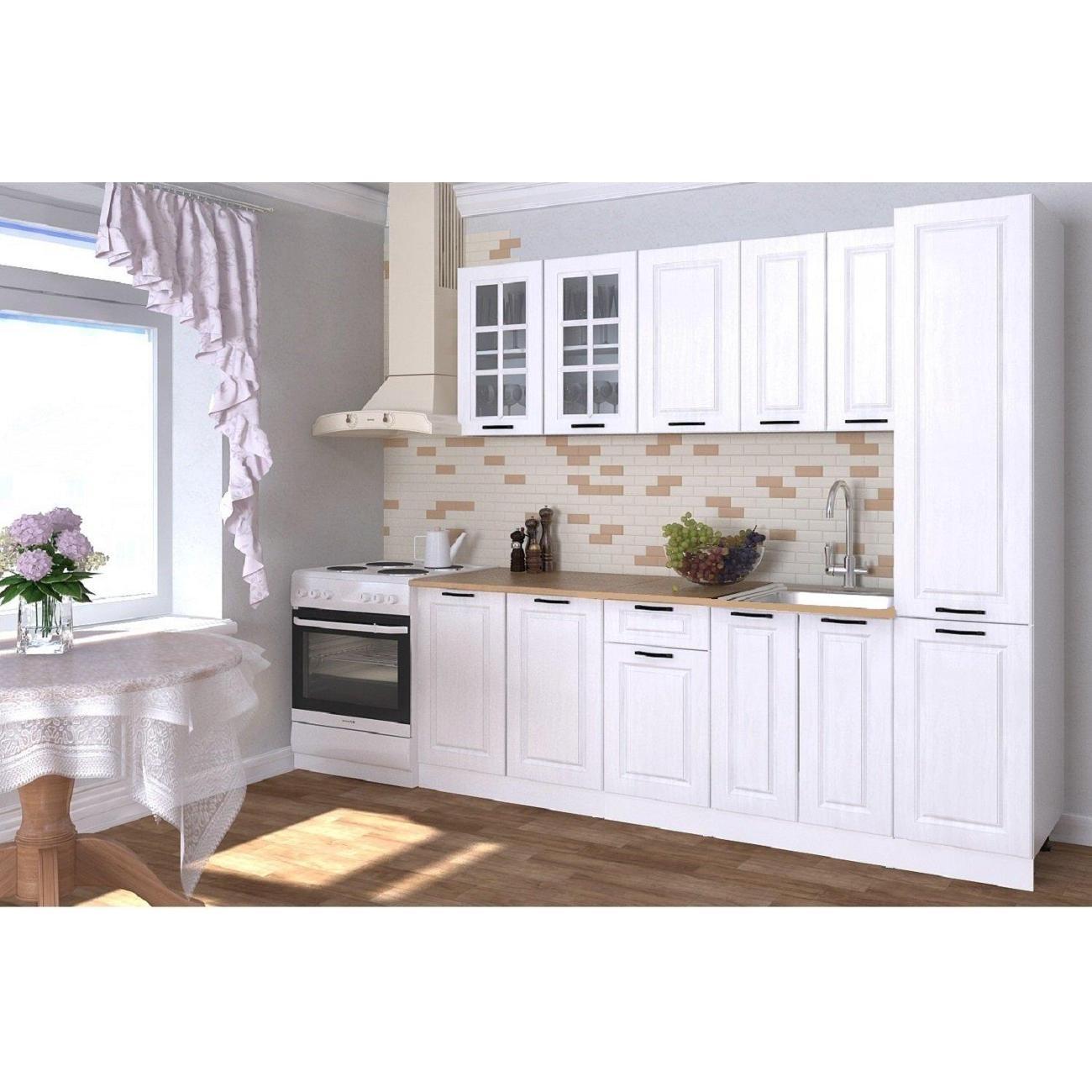 Изображение товара Кухня модульная Кухни РМ КГ Белый Вегас, 2200 мм