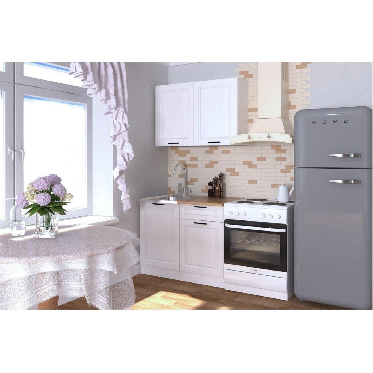 Изображение товара Кухня модульная Кухни РМ КГ Белый Вегас, 1000 мм