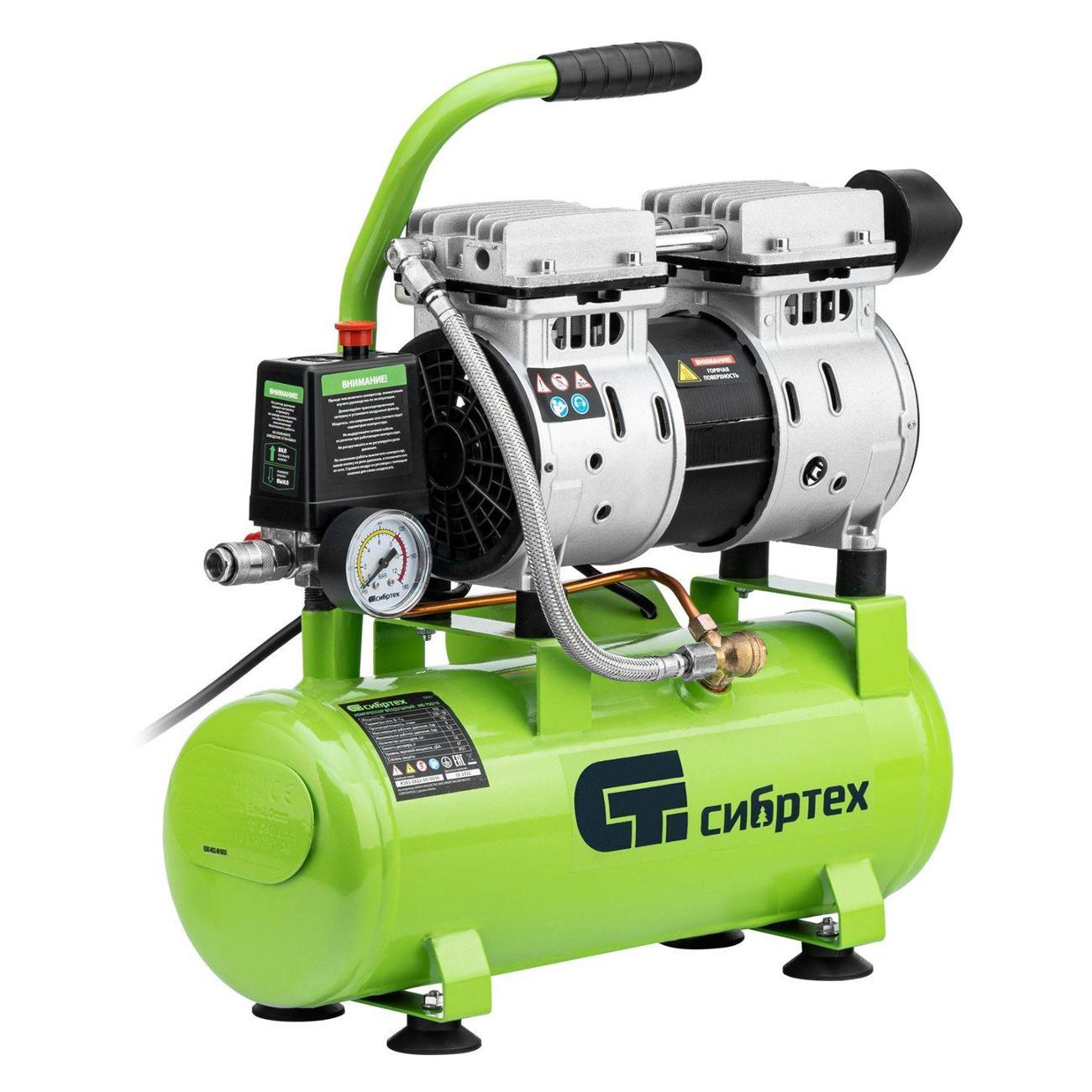 Изображение товара Компрессор СИБРТЕХ МБ 750/10