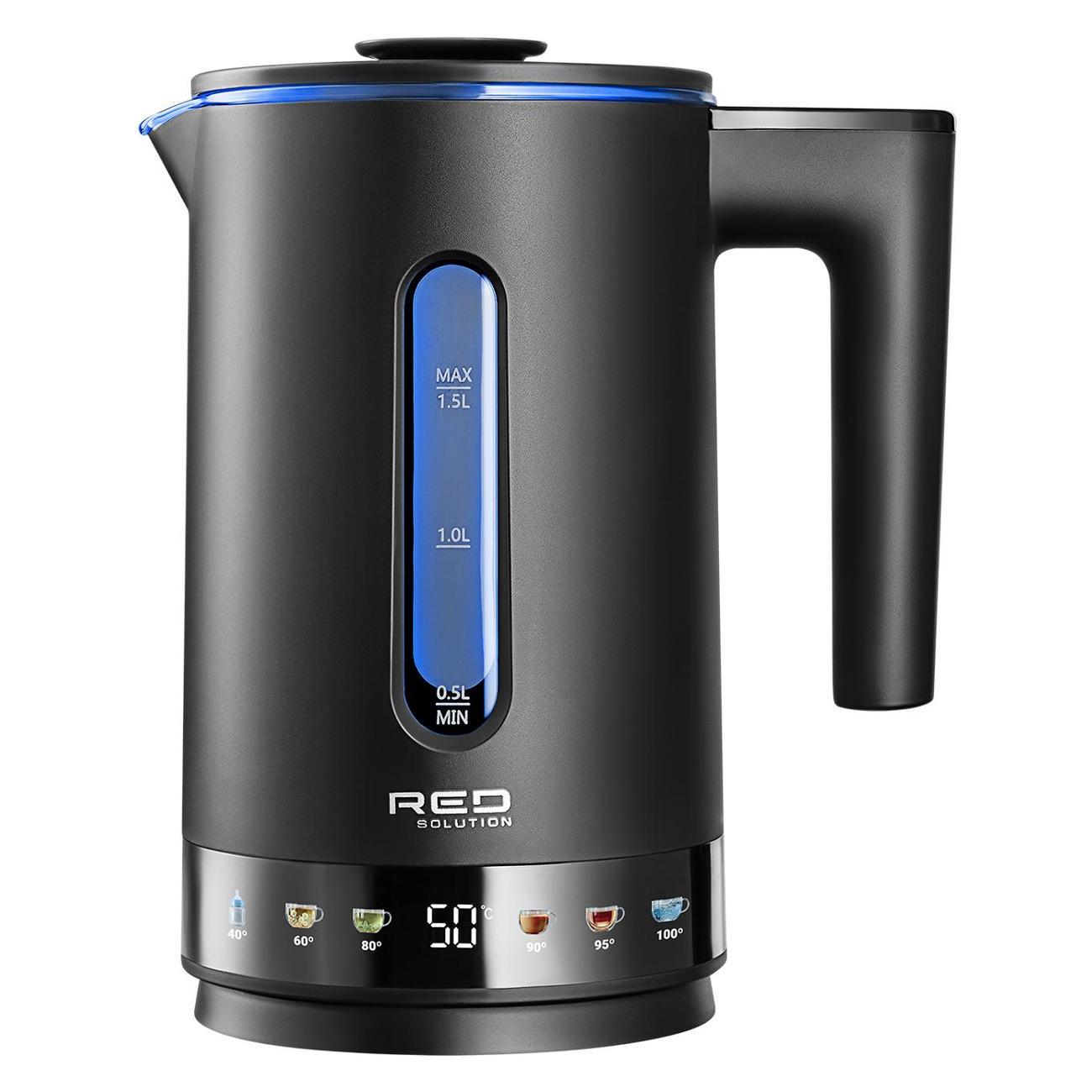 Изображение товара Электрочайник RED SOLUTION COLORSENSE G1300D Изображение товара Электрочайник RED SOLUTION COLORSENSE G1300D
