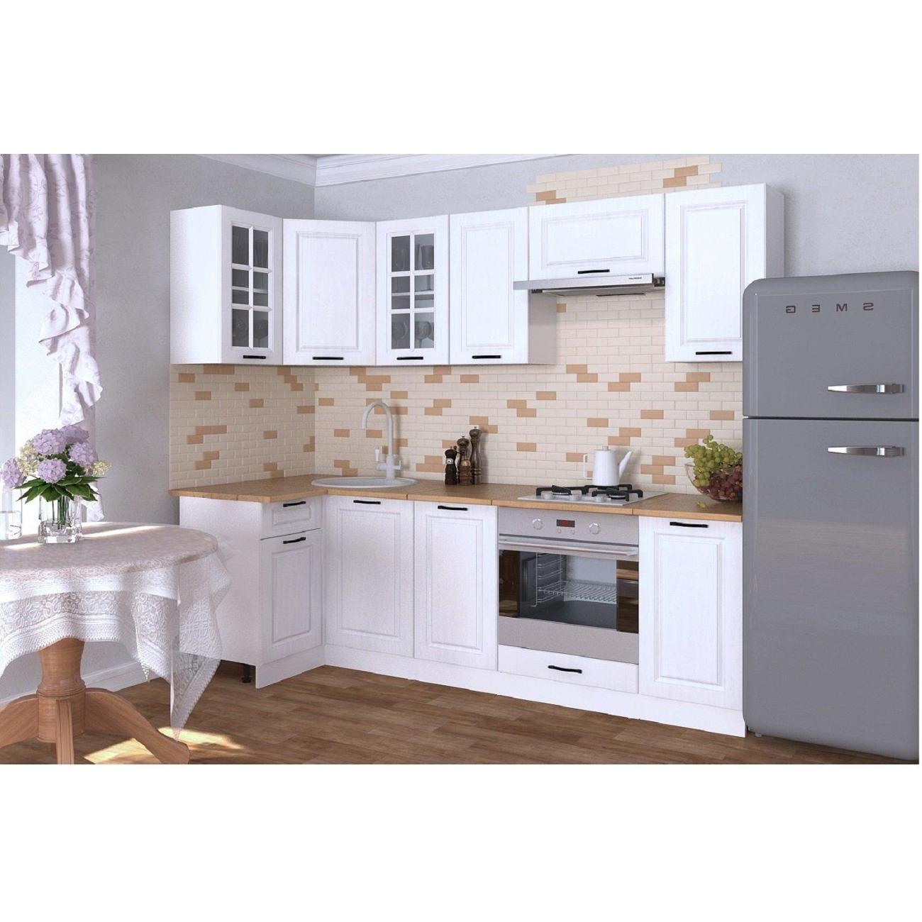 Изображение товара Кухня модульная Кухни РМ КГ Белый Вегас, 1000х2400 мм