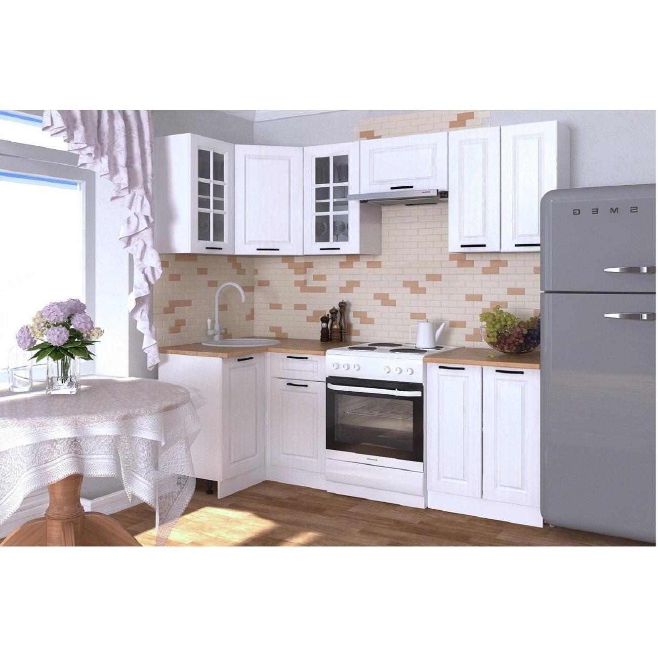 Изображение товара Кухня модульная Кухни РМ КГ Белый Вегас, 1000х2200 мм