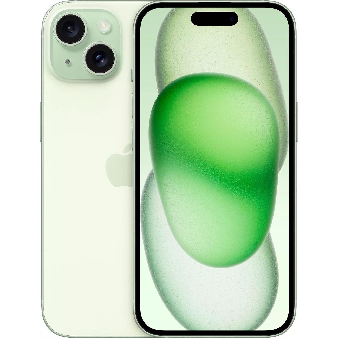 Изображение товара Смартфон Apple iPhone 15 512GB Green - мощный и стильный с камерой 48 МП Изображение товара Смартфон Apple iPhone 15 512GB Green - мощный и стильный с камерой 48 МП