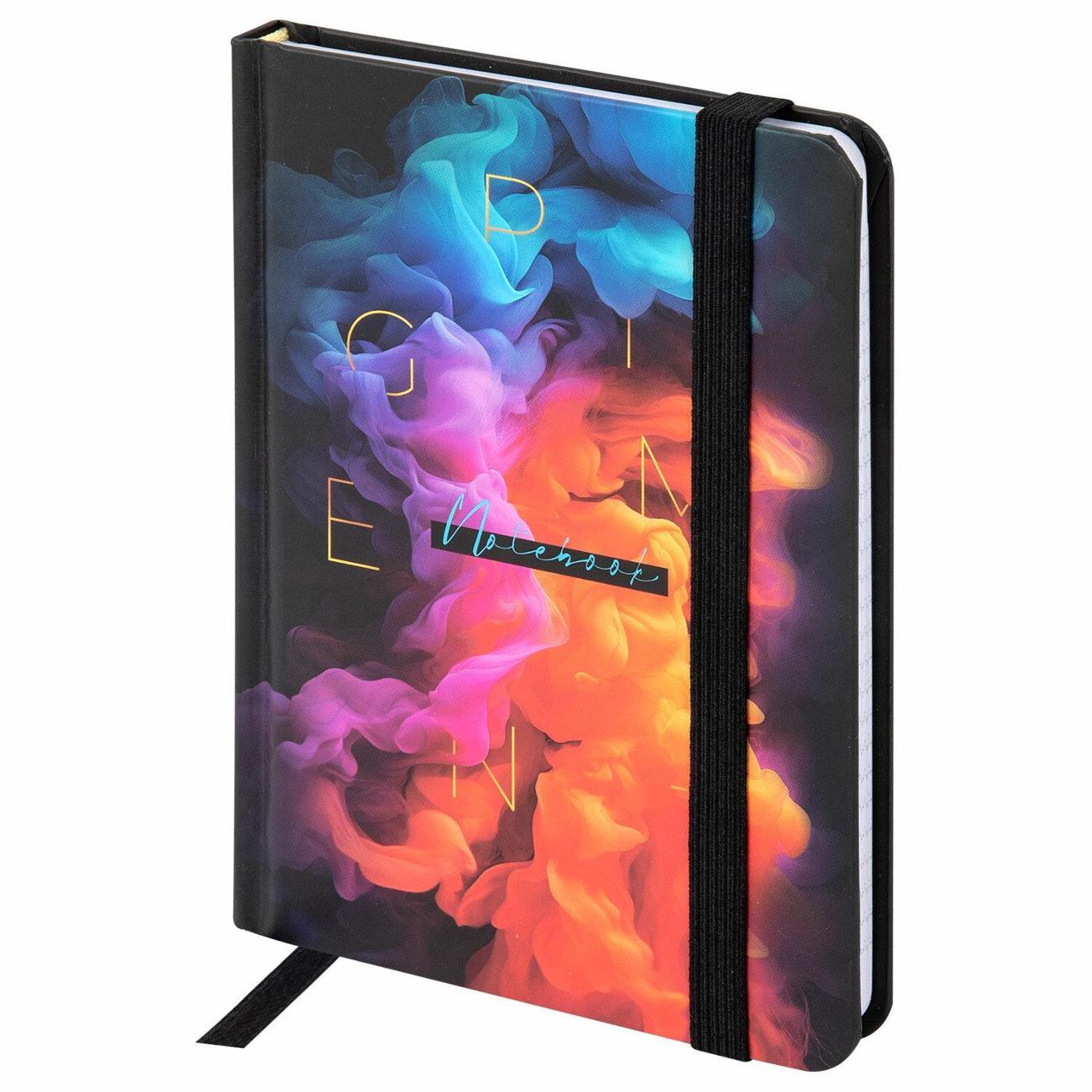 Изображение товара Блокнот для записей Brauberg Блокнот с резинкой А6 BRAUBERG Pigment клетка