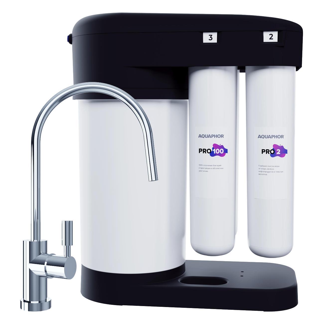 Изображение товара Проточный фильтр для очистки воды Аквафор Морион 510774