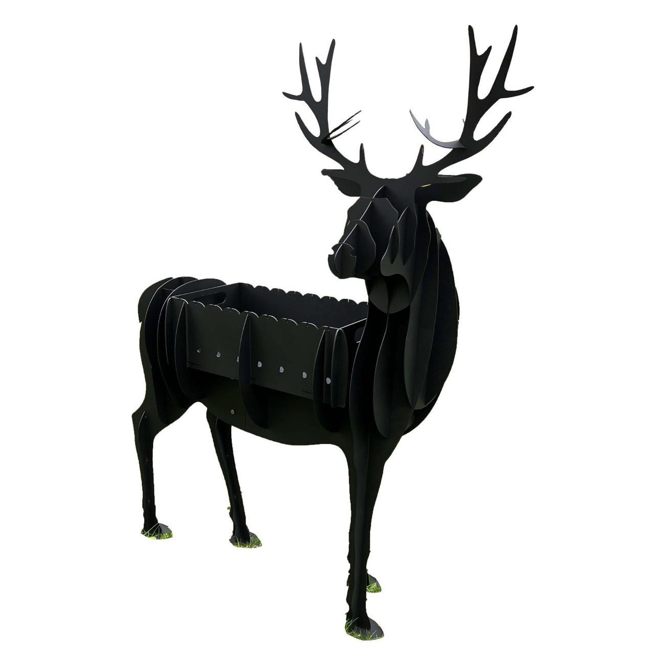 Изображение товара Мангал Нет бренда олень 4мм жаровня