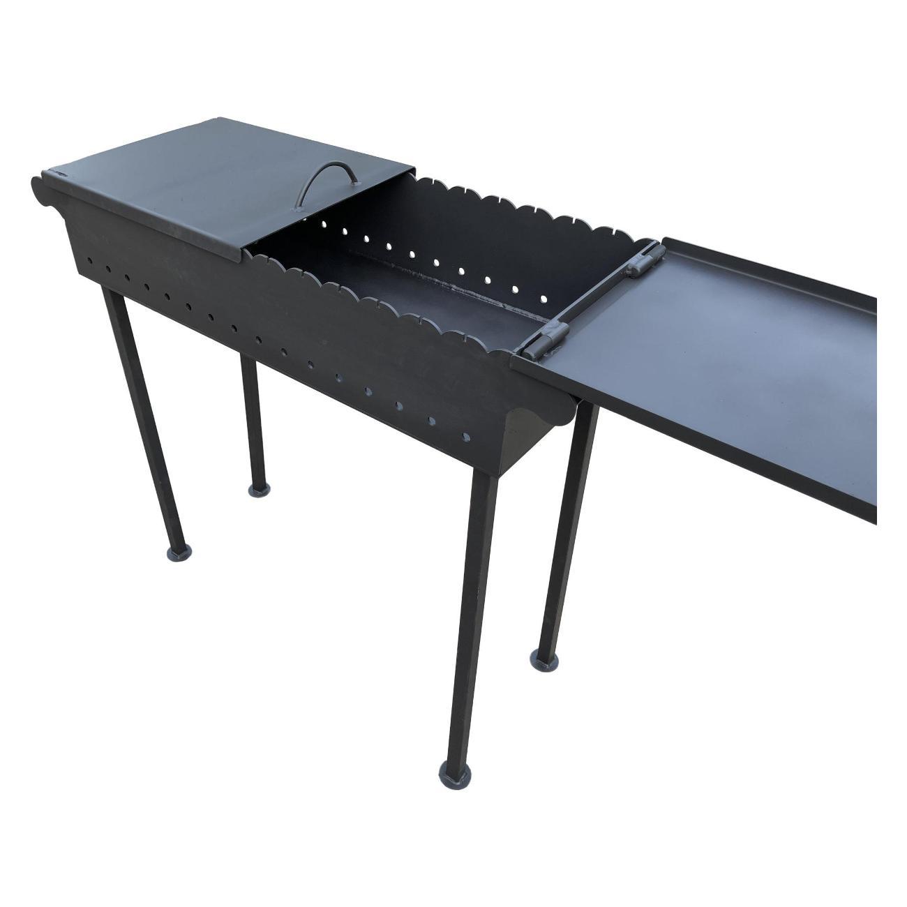 Изображение товара Мангал Нет бренда с откидными полками