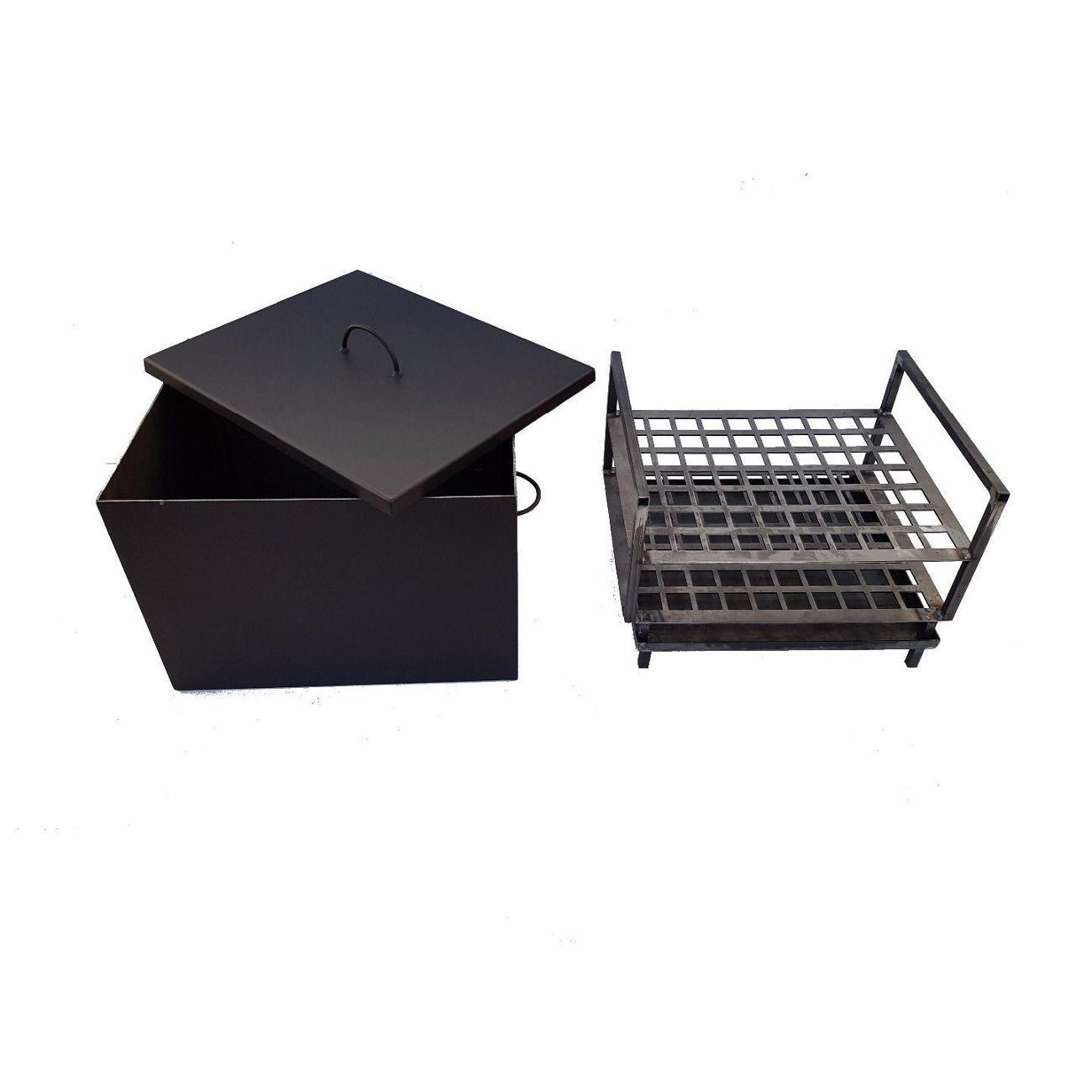 Изображение товара Коптильня Нет бренда 2х ур. со съемным поддоном для жира