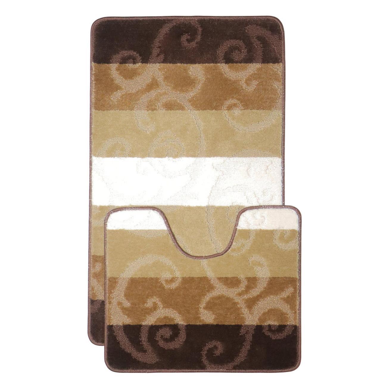 Изображение товара Коврики Vonaldi для ванной 60/100см и туалета 1618/01271