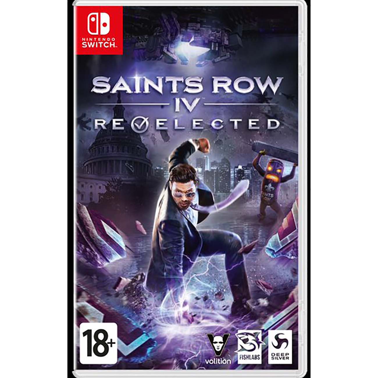 Купить Игра Deep Silver Saints Row IV: Re-Elected (код загрузки) в каталоге  интернет магазина М.Видео по выгодной цене с доставкой, отзывы, фотографии  - Москва