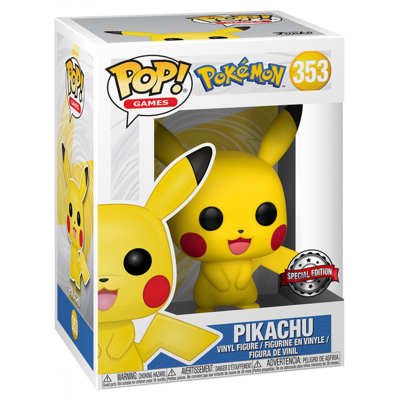 Купить Фигурка Funko POP! Games Pokemon Pikachu в каталоге интернет  магазина М.Видео по выгодной цене с доставкой, отзывы, фотографии - Москва