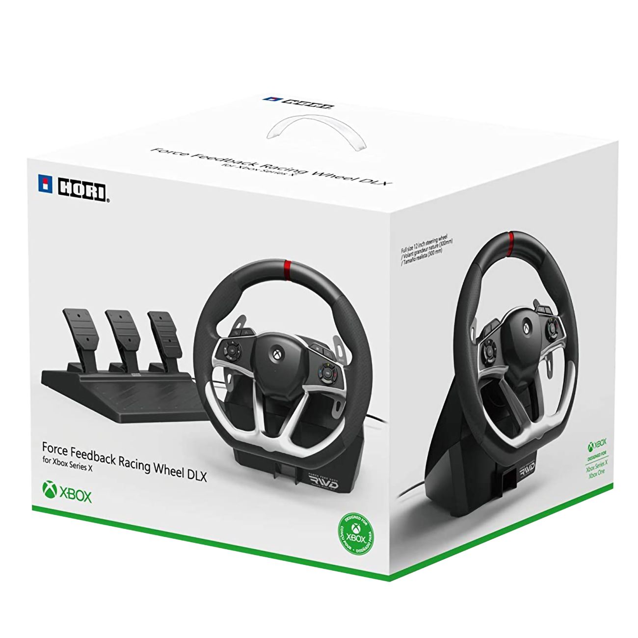 Купить Руль Hori Force Feedback Racing Wheel (AB05-001E) в каталоге  интернет магазина М.Видео по выгодной цене с доставкой, отзывы, фотографии  - Москва