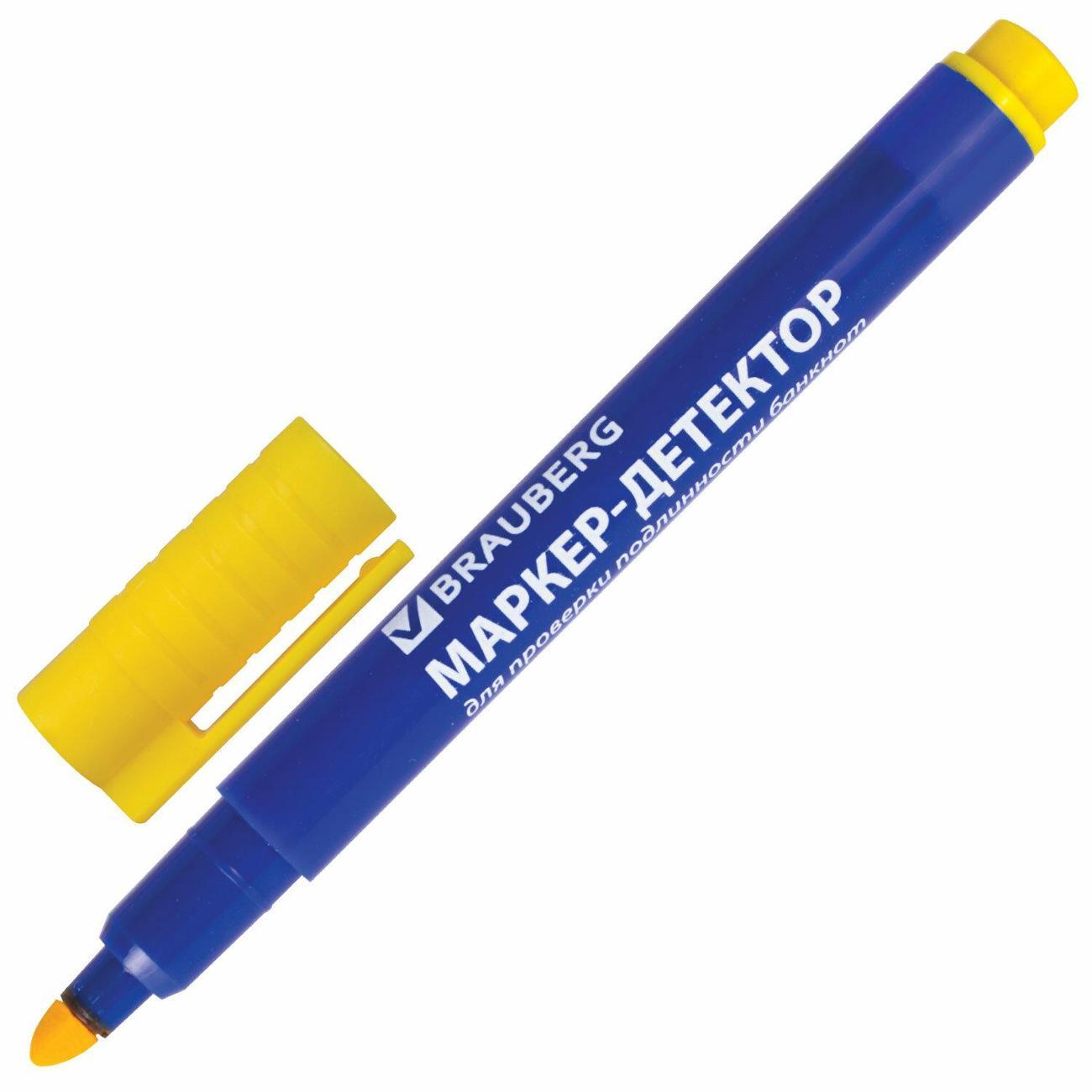 Изображение товара Маркер Brauberg Маркер-детектор для проверки банкнот BRAUBERG