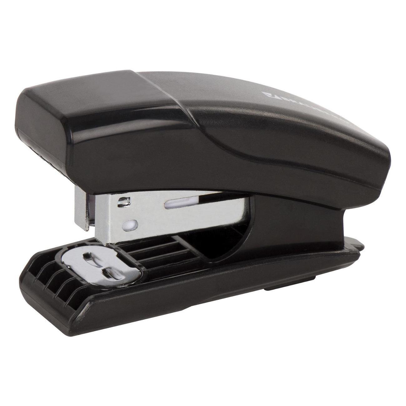 Изображение товара Степлер канцелярский Brauberg Степлер BRAUBERG Black Jack 24/6 мини до 18л черн