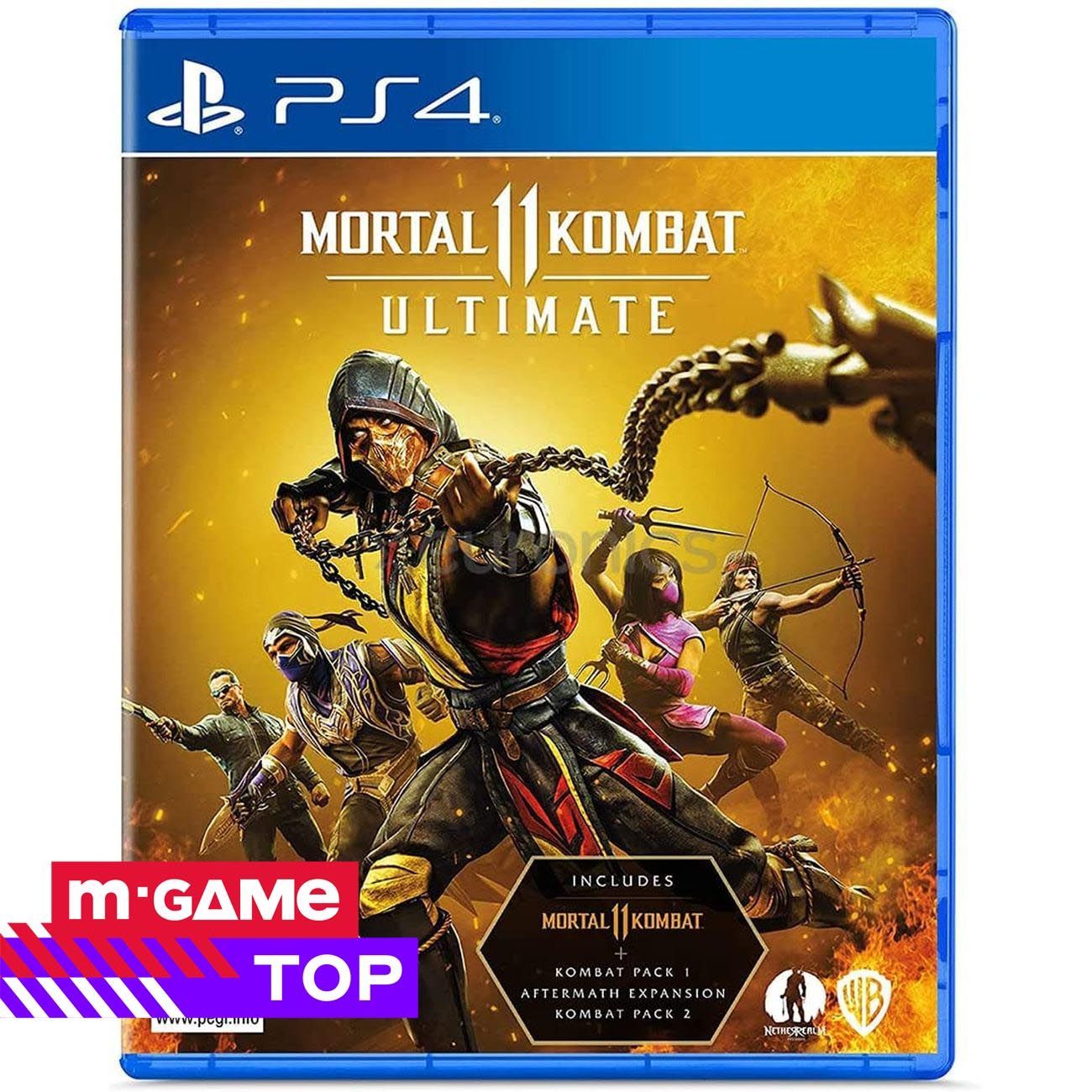 PS4 игра WB Games Mortal Kombat 11 Ultimate