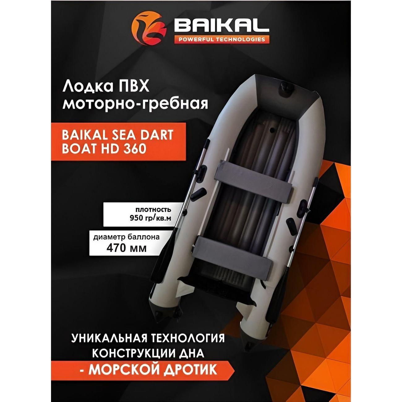 Изображение товара Лодка надувная Baikal-PT Лодки Байкал Королев