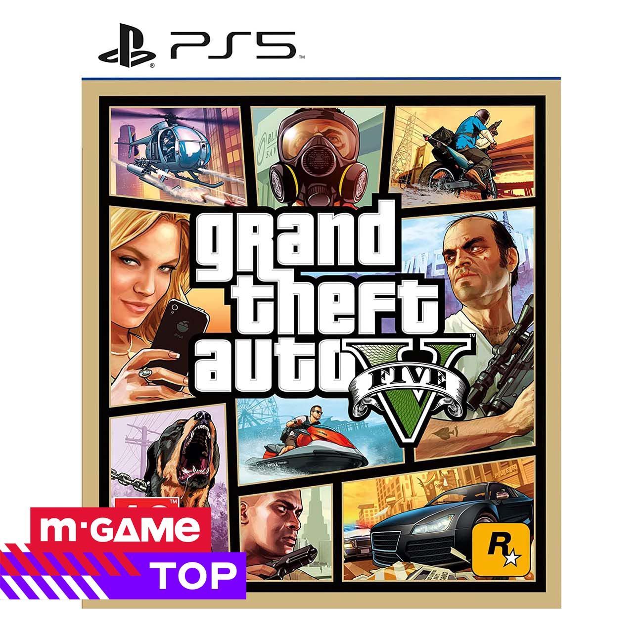 Купить PS5 игра Take-Two Grand Theft Auto V в каталоге интернет магазина  М.Видео по выгодной цене с доставкой, отзывы, фотографии - Москва