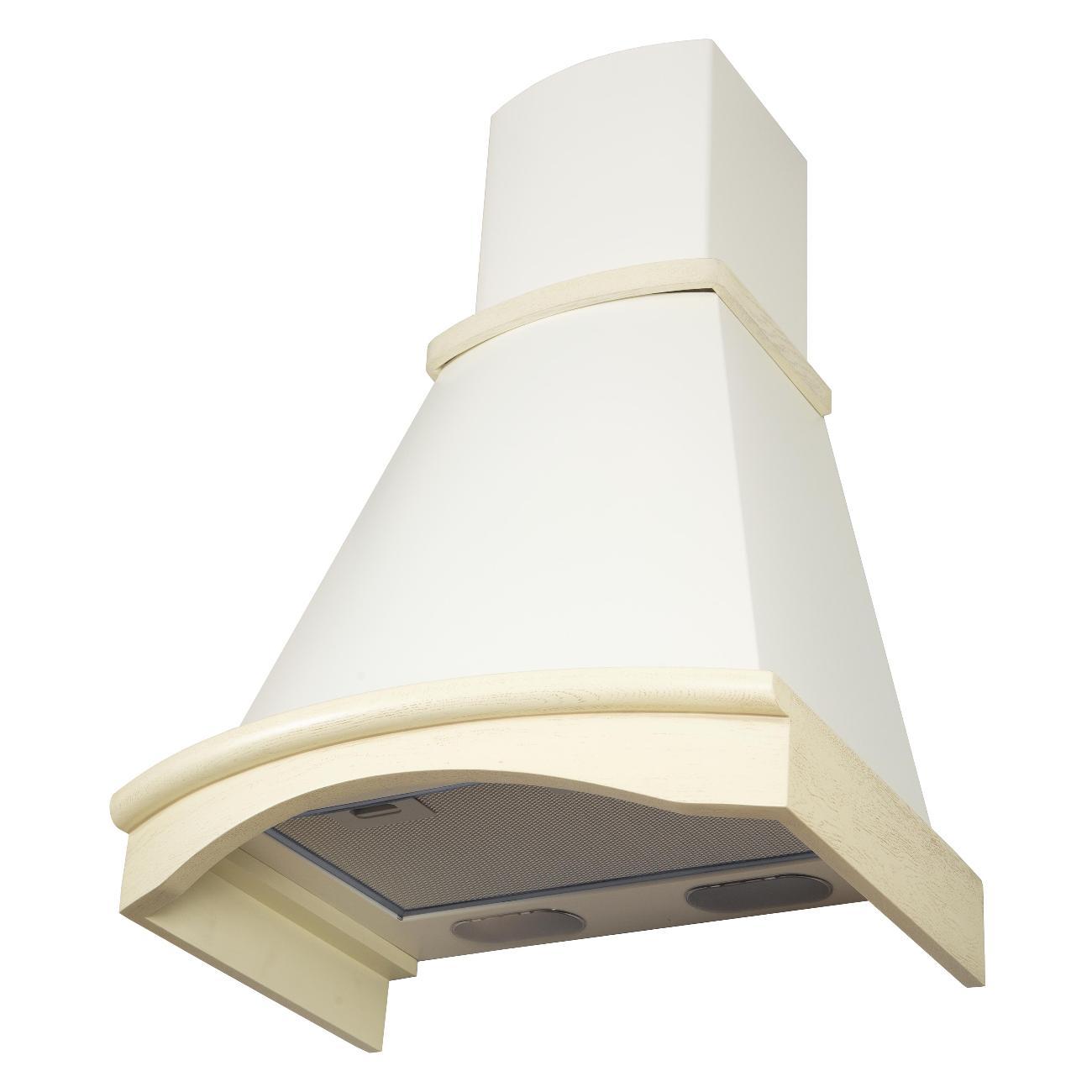 Изображение товара Вытяжка пристенная Elikor Ротонда 60П-650-П3Л беж/дуб Нэнси