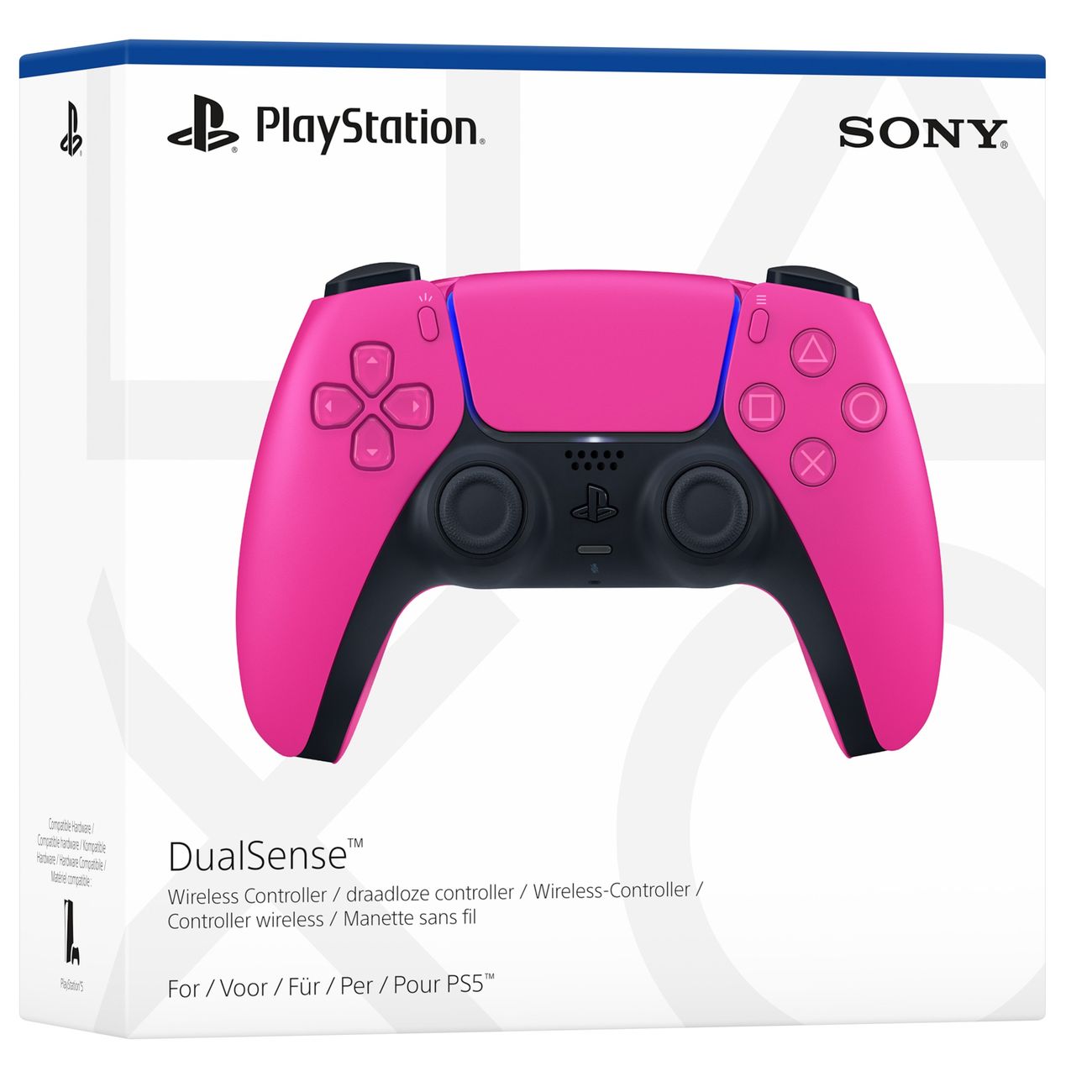 Геймпад для консоли PS5 Sony DualSense Nova Pink (CFI-ZCT1)