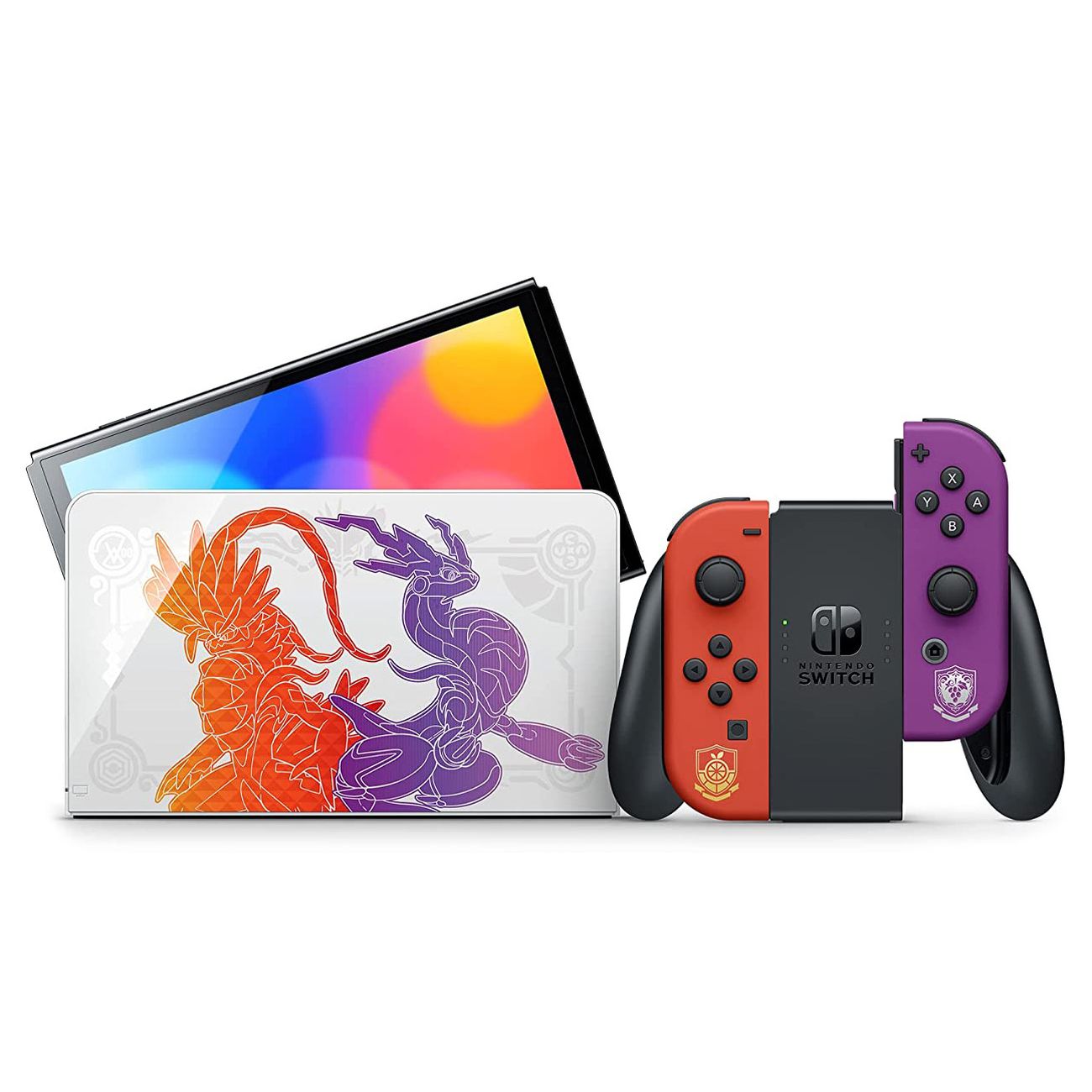 Купить Игровая консоль Nintendo Switch OLED Pokemon Edition в каталоге  интернет магазина М.Видео по выгодной цене с доставкой, отзывы, фотографии  - Москва