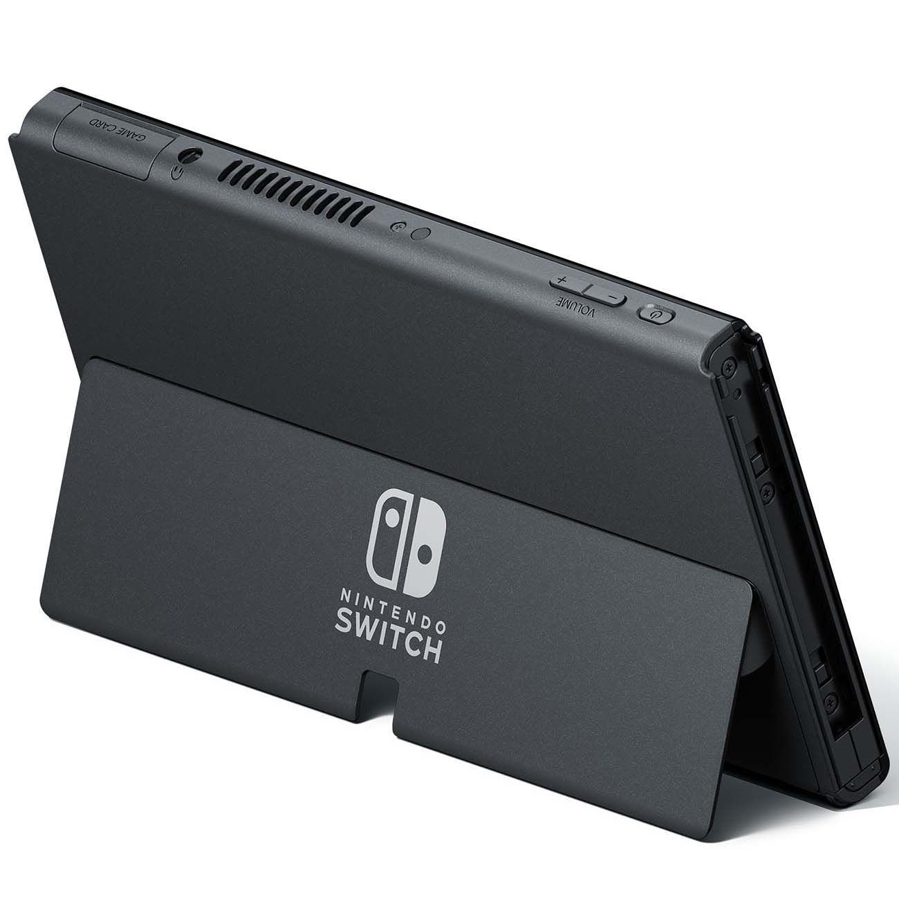 Игровая консоль Nintendo Switch OLED (неоновый синий/неоновый красный)