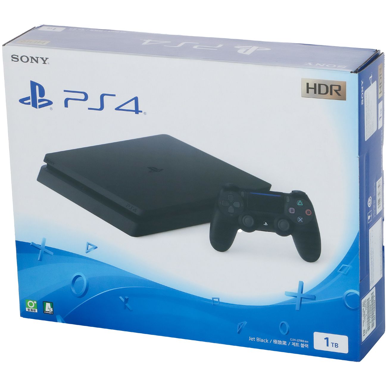 Купить Игровая консоль Sony PlayStation 4 Slim 1TB (CUH-2218B B01) в  каталоге интернет магазина М.Видео по выгодной цене с доставкой, отзывы,  фотографии - Москва