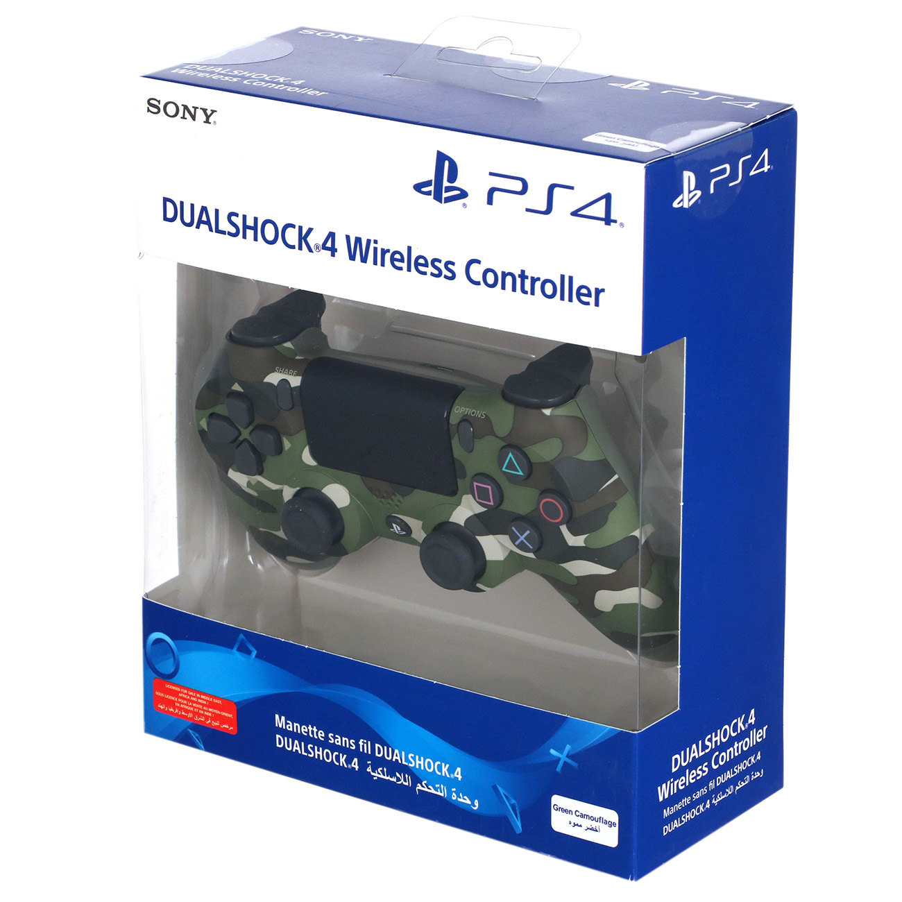 Купить Геймпад для консоли PS4 Sony Dualshock 4 v2 Green Camouflage  (CUH-ZCT2E) в каталоге интернет магазина М.Видео по выгодной цене с  доставкой, отзывы, фотографии - Москва