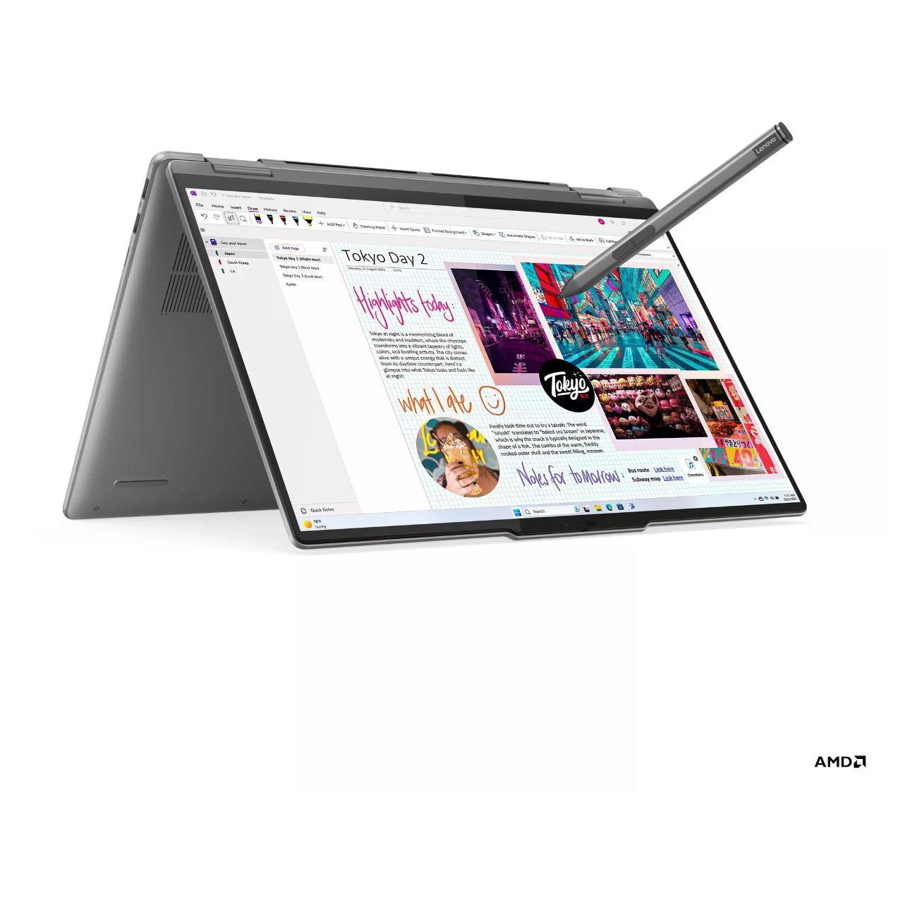 Изображение товара Ноутбук Lenovo ноутбук Lenovo Yoga 7 16AHP9 (83DM0005US) Ryzen7 8840HS 16 Gb \ 512 Gb SSD \Radeon 780M \ Win11\16" WUXGA (1920x1200)