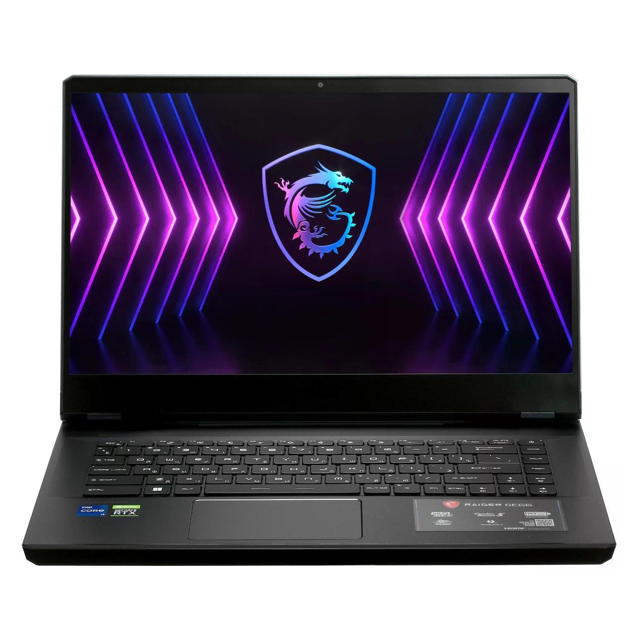 Изображение товара Ноутбук MSI Игровой ноутбук MSI Raider GE66 (12UGS-602US) Intel core i7 12700H ,RTX 3070 TI, 16 ГБ, 1536ГБ SSD, 15,6" 144 Гц