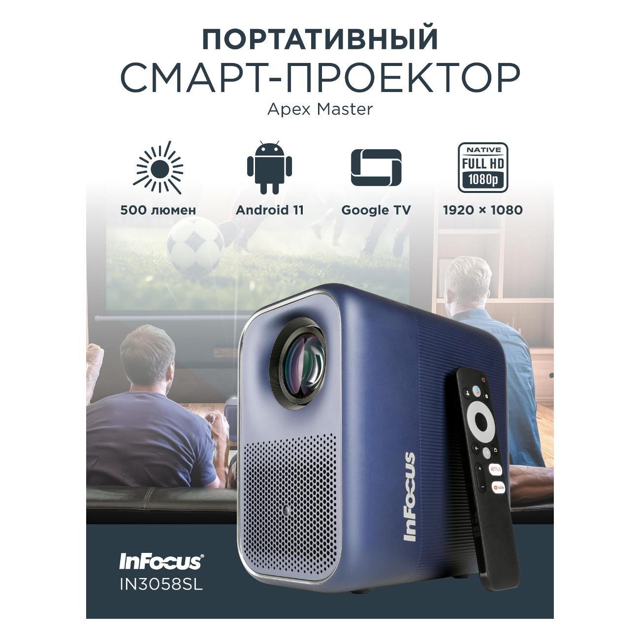 Изображение товара LED видеопроектор InFocus умные проекторы