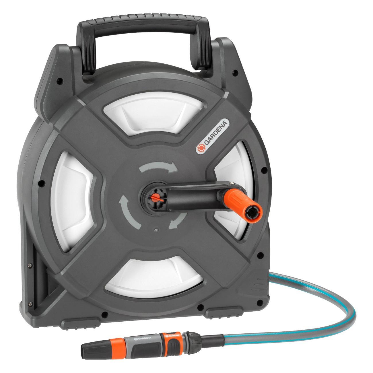 Изображение товара Катушка для шланга Gardena Катушка Сity gardening со шлангом 10м и фитингами