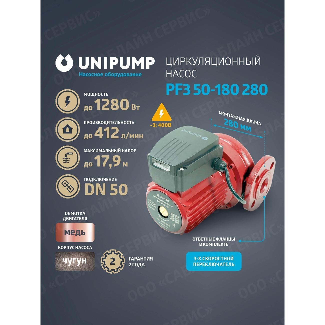 Изображение товара Насос поверхностный UNIPUMP PF