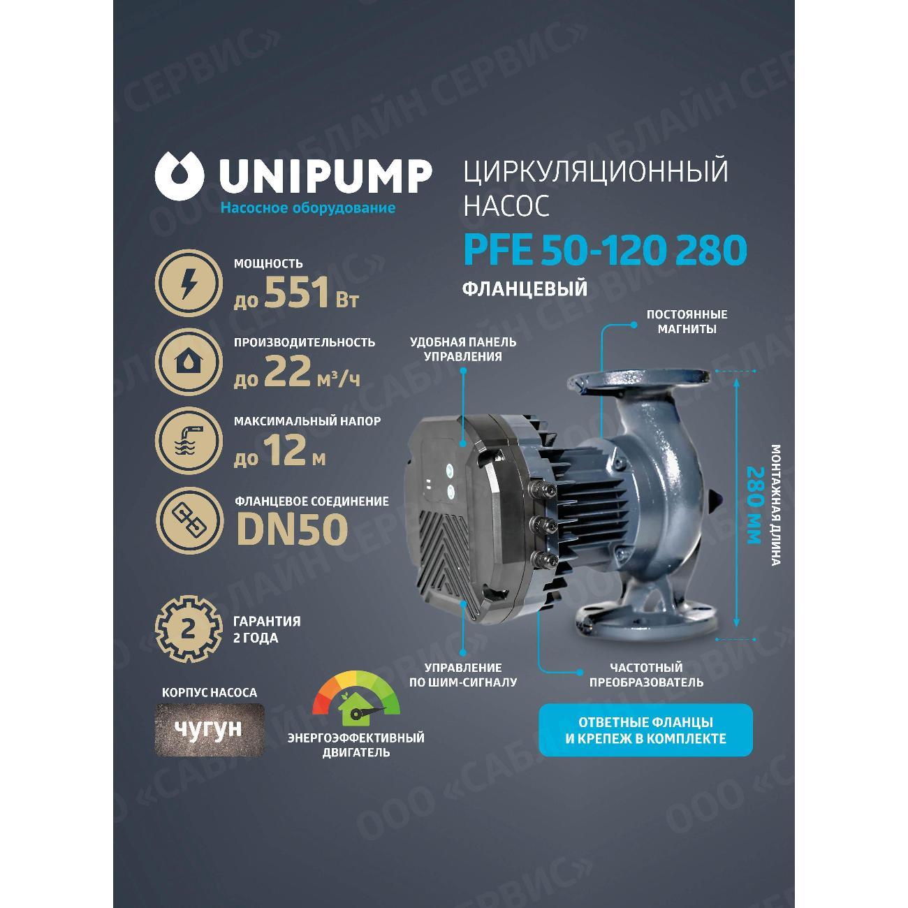 Изображение товара Насос поверхностный UNIPUMP PFE