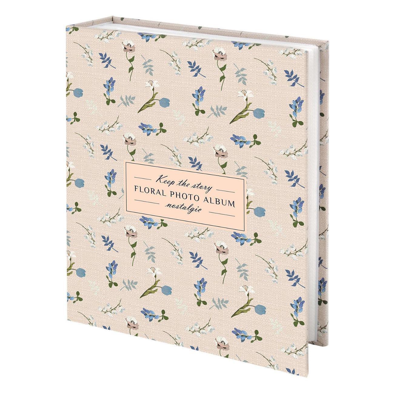 Изображение товара Альбом для фотографий Brauberg Фотоальбом Flowers 200 фото 10*15см тв обложка