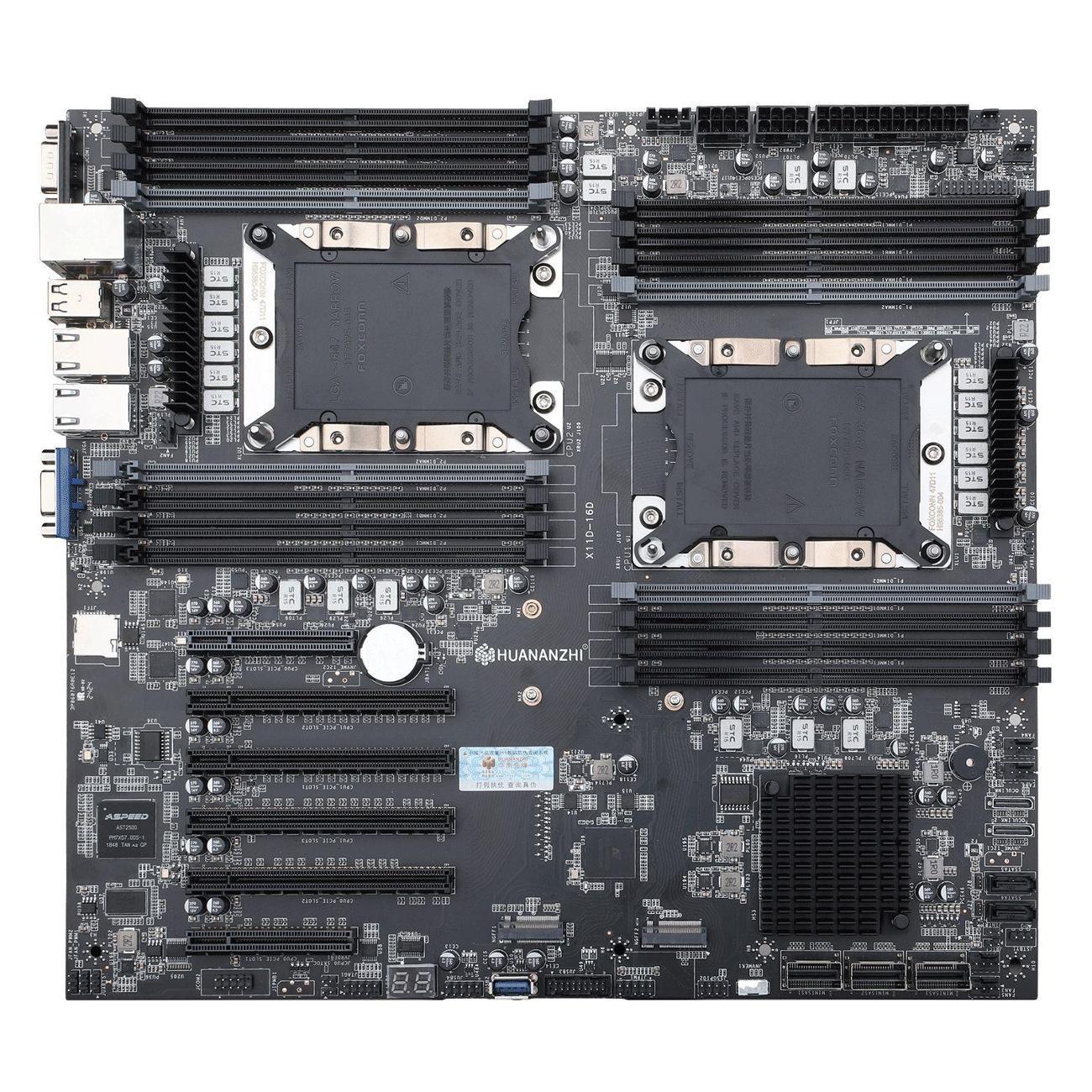 Изображение товара Материнская плата HUANANZHI HNZ-X11D-16D-DUAL-6144