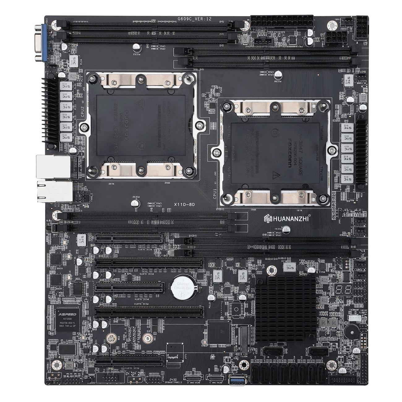 Изображение товара Материнская плата HUANANZHI HNZ-X11D-8D-DUAL-6144