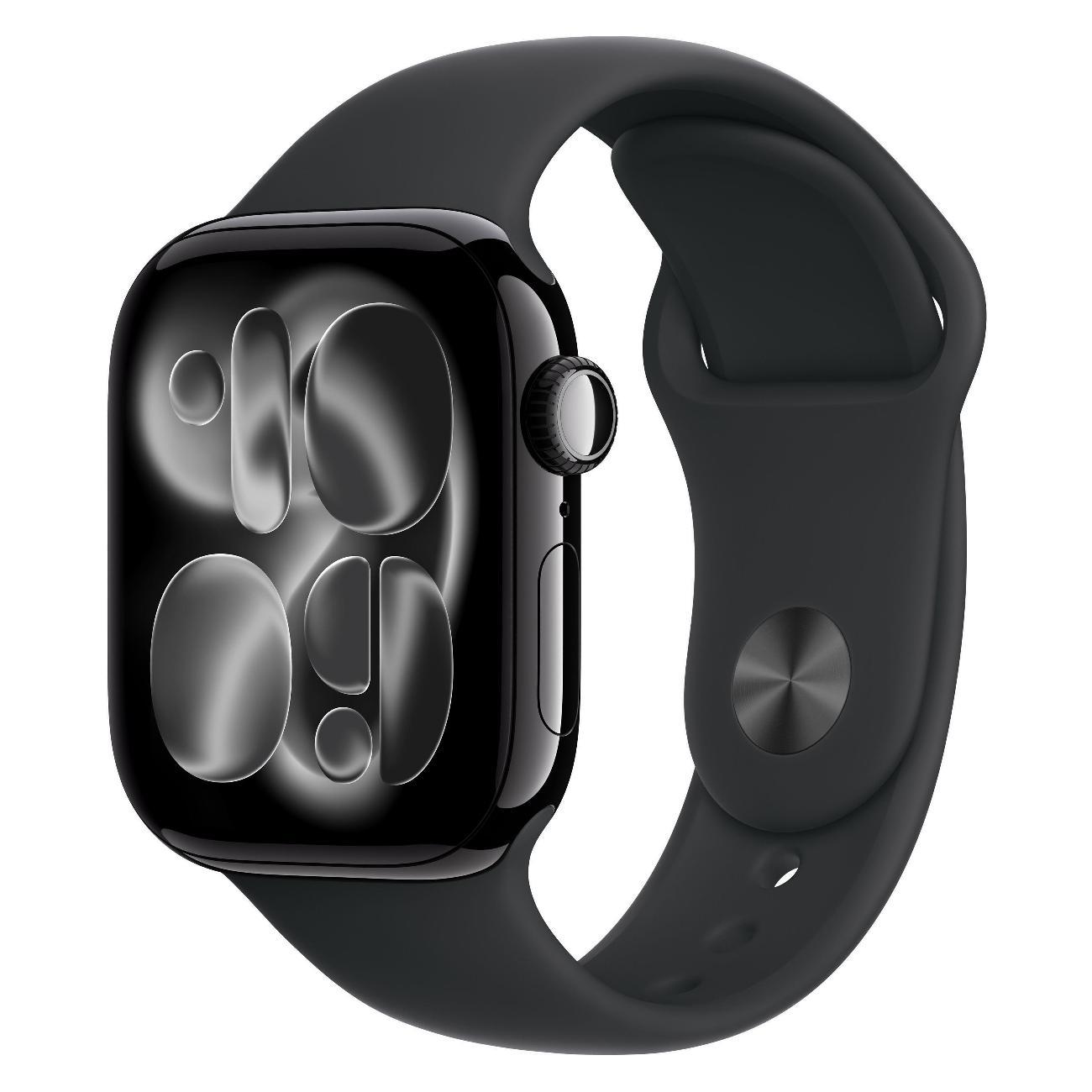 Apple Watch Series 11 42mm Jet Black Aluminium Black Sp Ba