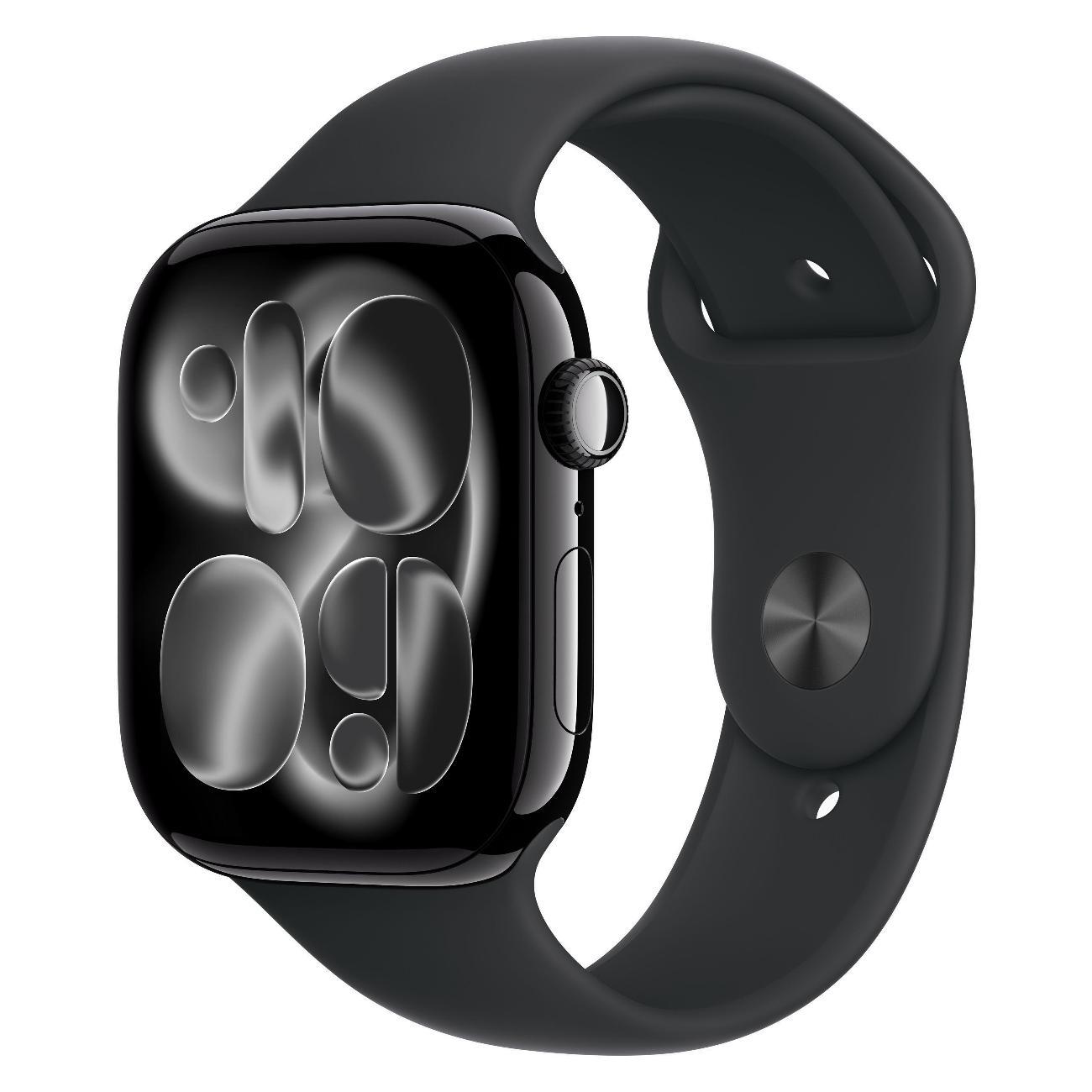 Apple Watch Series 11 46mm Jet Black Aluminium Black Sp Ba