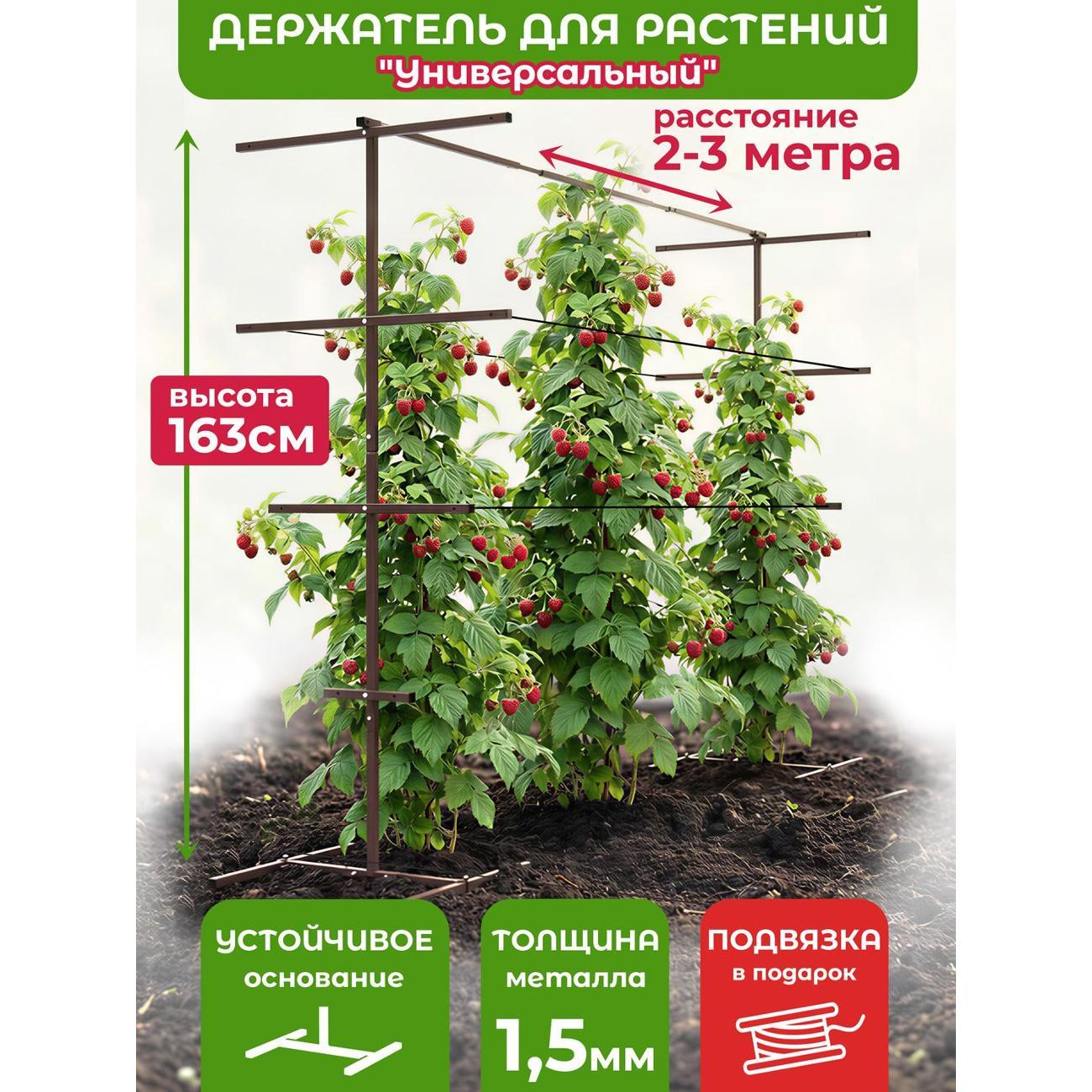 Изображение товара Опора для растений Рус.Хоум ержатель для растений "Универсальный 2" BR с распоркой