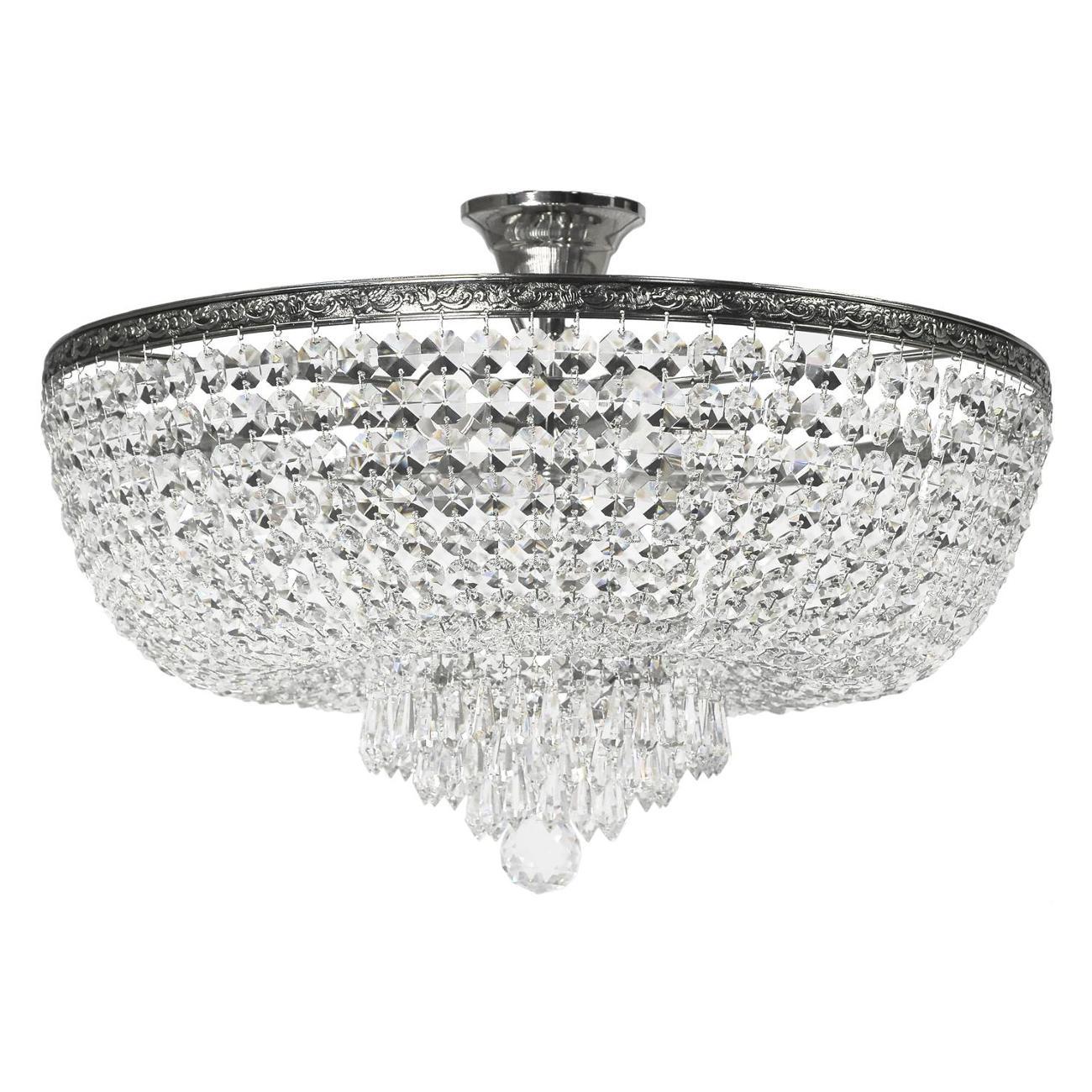 Изображение товара Люстра Arti Lampadari Nonna E 1.3.503_Матовый никель