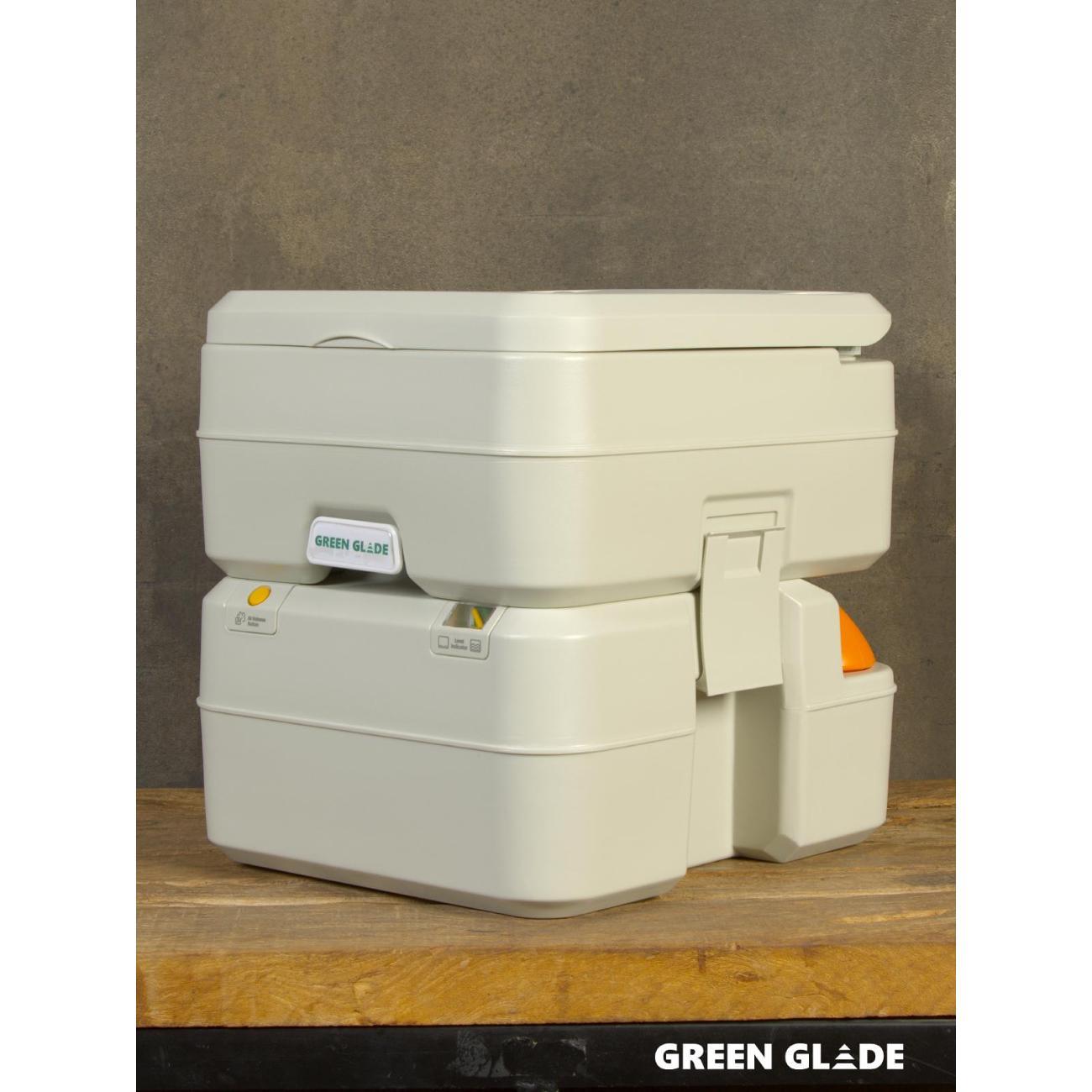 Изображение товара Биотуалет Green Glade Выдувной туалет 20 литров Green Glade GG2002 Изображение товара Биотуалет Green Glade Выдувной туалет 20 литров Green Glade GG2002